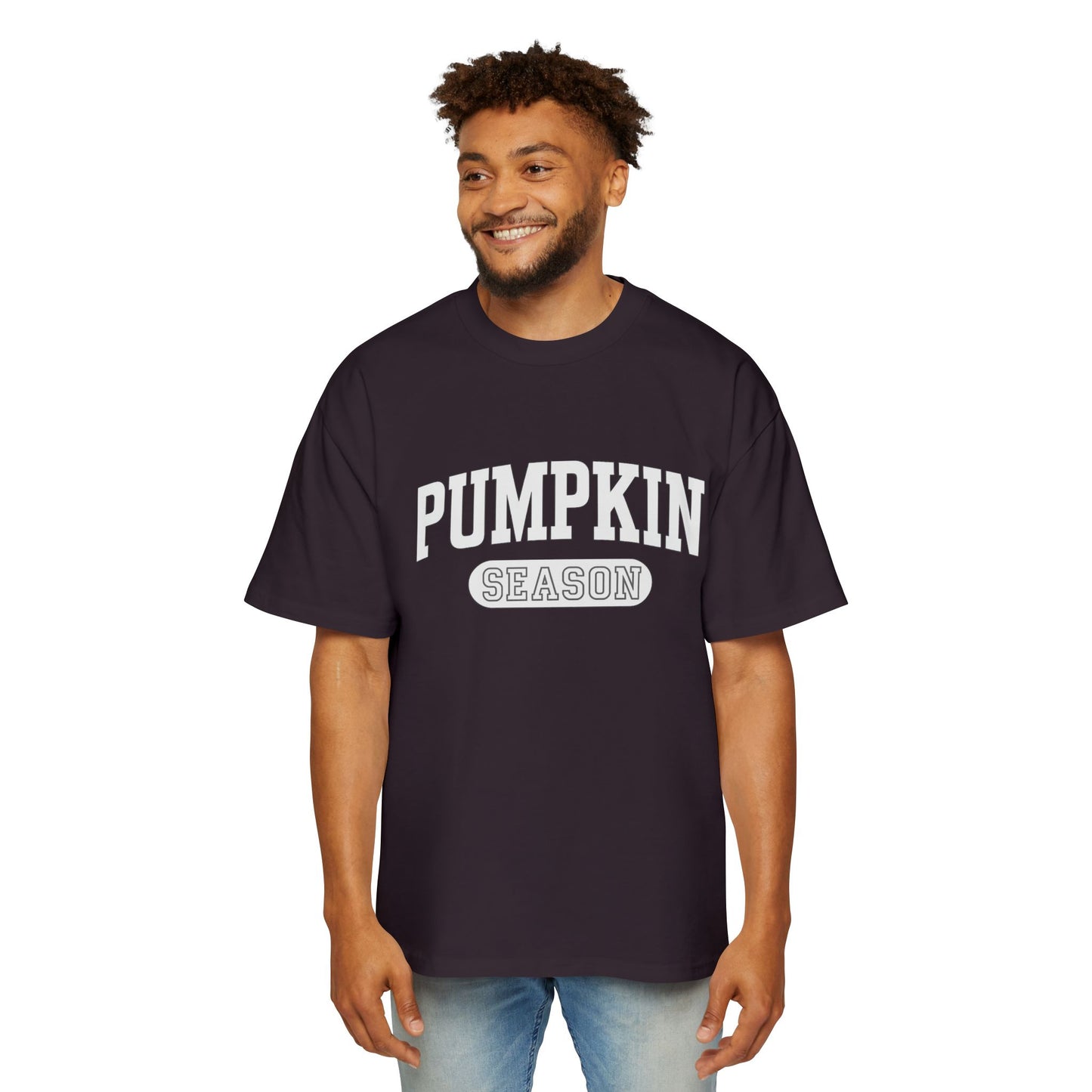 EMBROIDERY TSHIRT Men's Heavy Oversized Tee