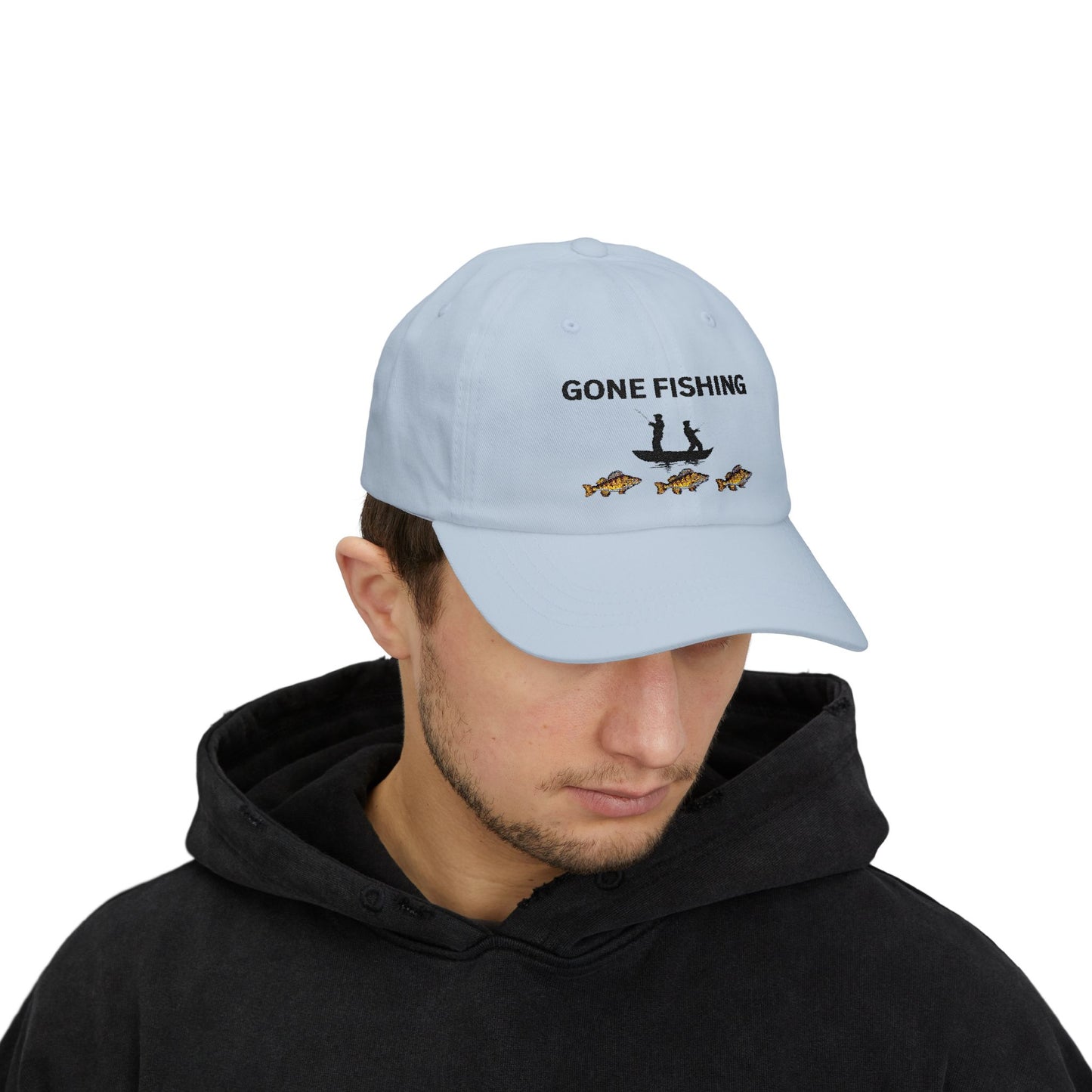 Gone Fishing Classic Dad Cap - Perfect for Father's Day and Outdoor Adventures