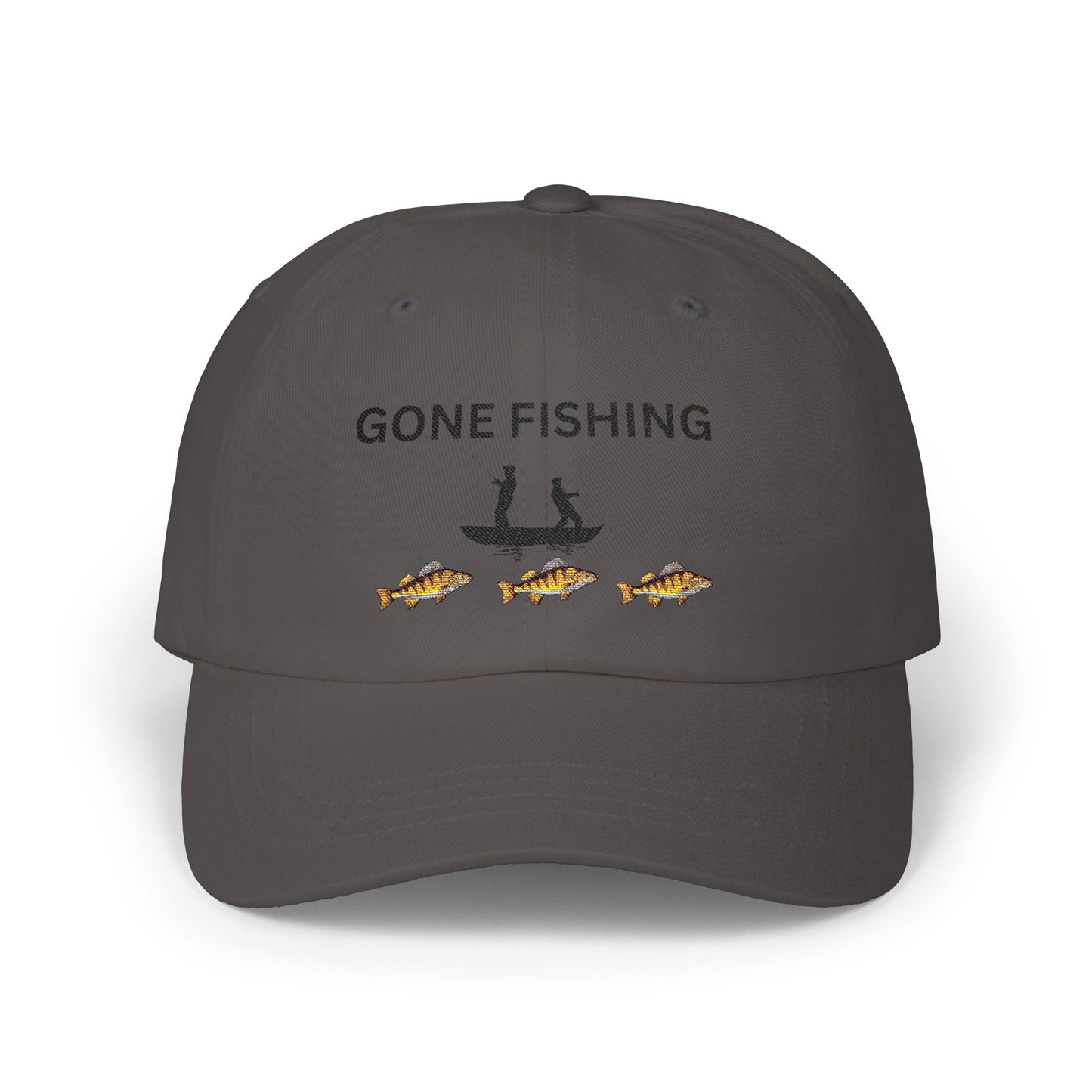 Gone Fishing Classic Dad Cap - Perfect for Father's Day and Outdoor Adventures