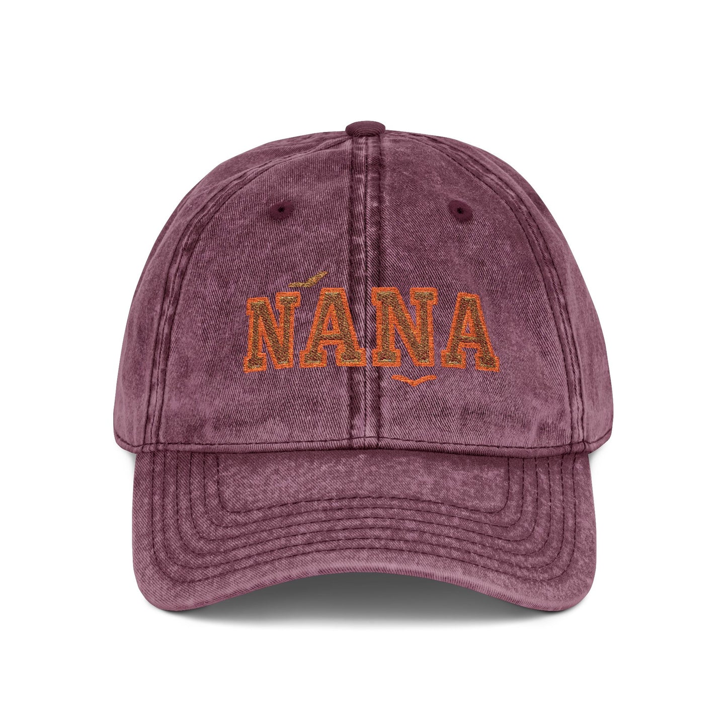 HALLOWEEN EMBROIDERY NANA CAP Vintage Cap (Embroidery)