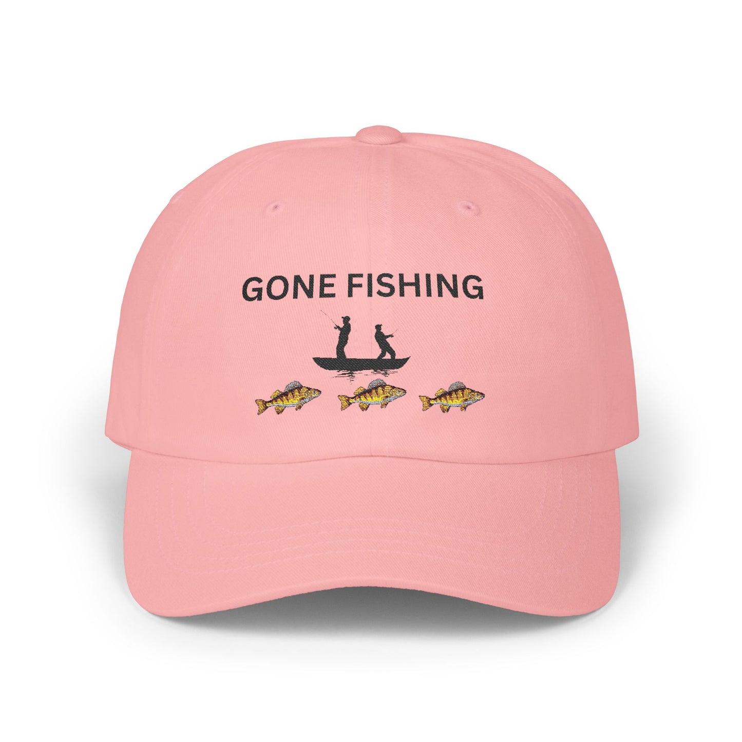 Gone Fishing Classic Dad Cap - Perfect for Father's Day and Outdoor Adventures
