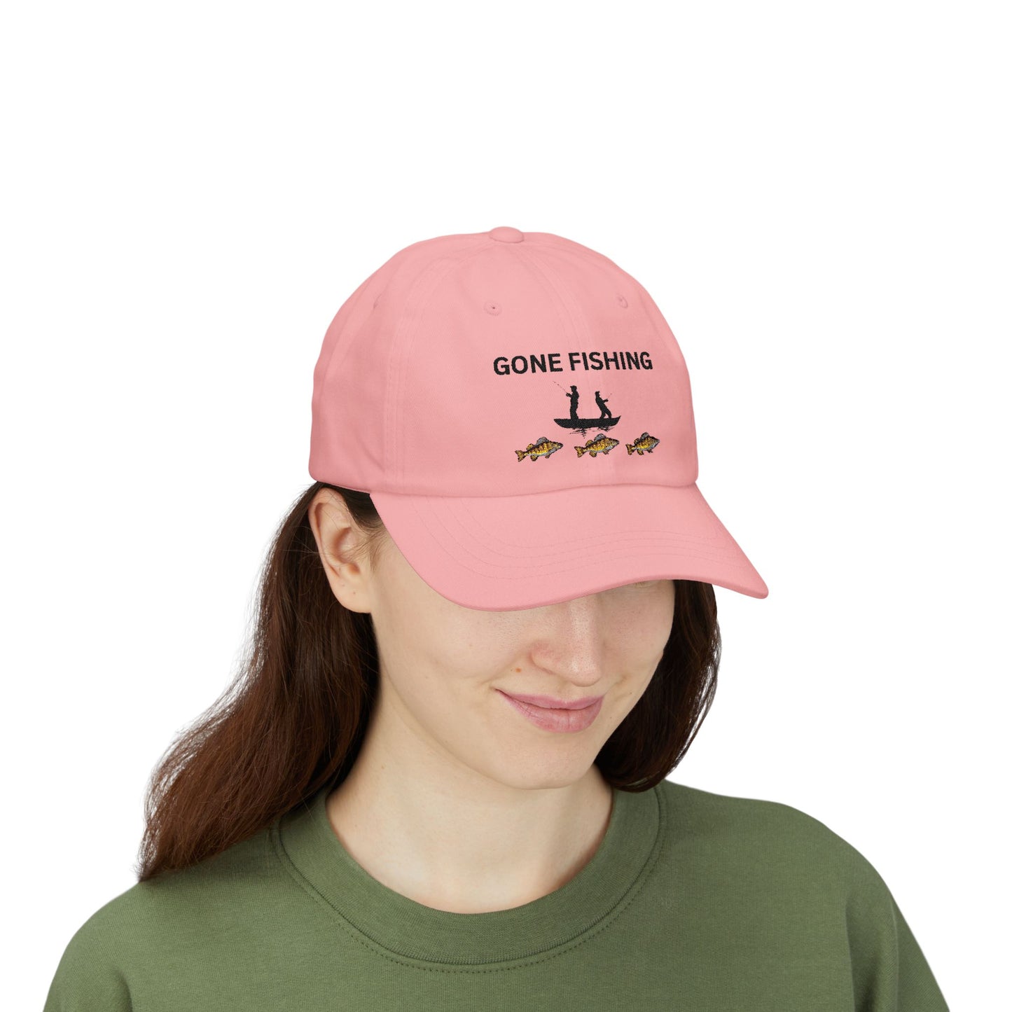 Gone Fishing Classic Dad Cap - Perfect for Father's Day and Outdoor Adventures