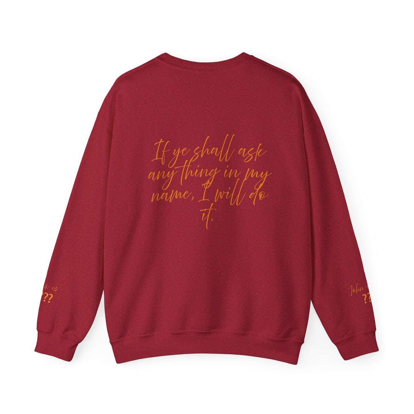 INSPIRATIONAL Unisex Crewneck Sweatshirt - Faith and Motivation Design