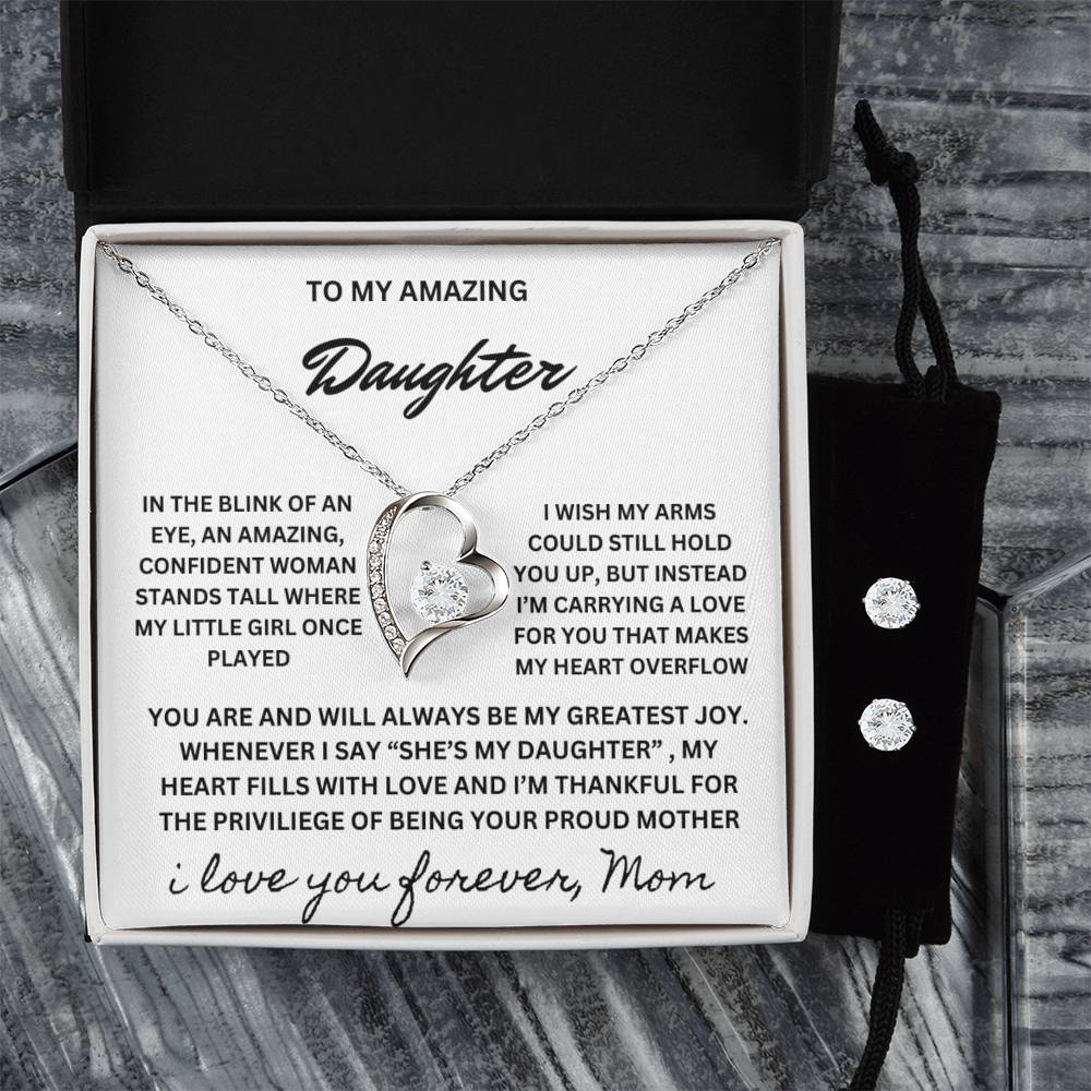TO MY AMAZING DAUGHTER NECKLACE
