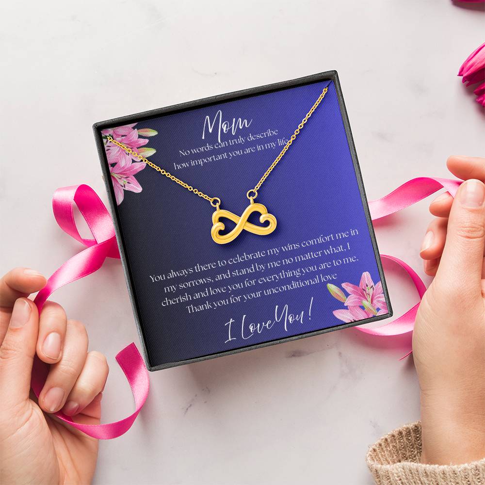 FOR MOM HEART TO HEART NECKLACE