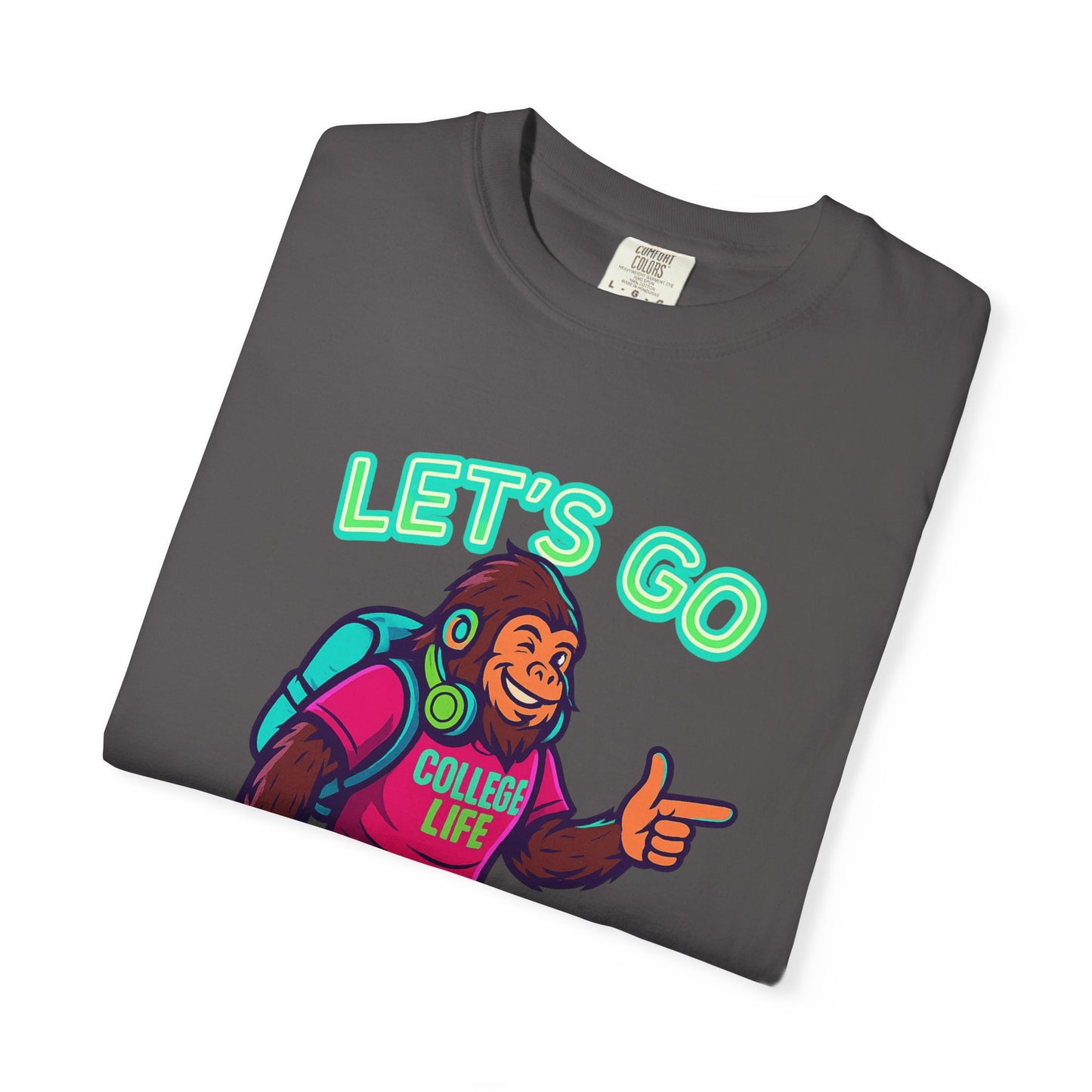 BIGFOOT CURRENT COLLEGE TEE Unisex Garment-Dyed T-shirt