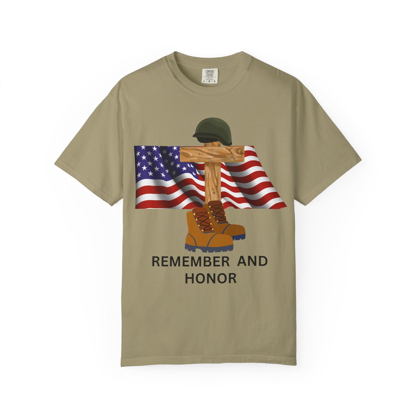 Memorial Day Tribute T-Shirt | Remember and Honor Gift | Unisex Garment-Dyed Top | Patriotic Tee for Veterans, 4th of July, Casual [...]