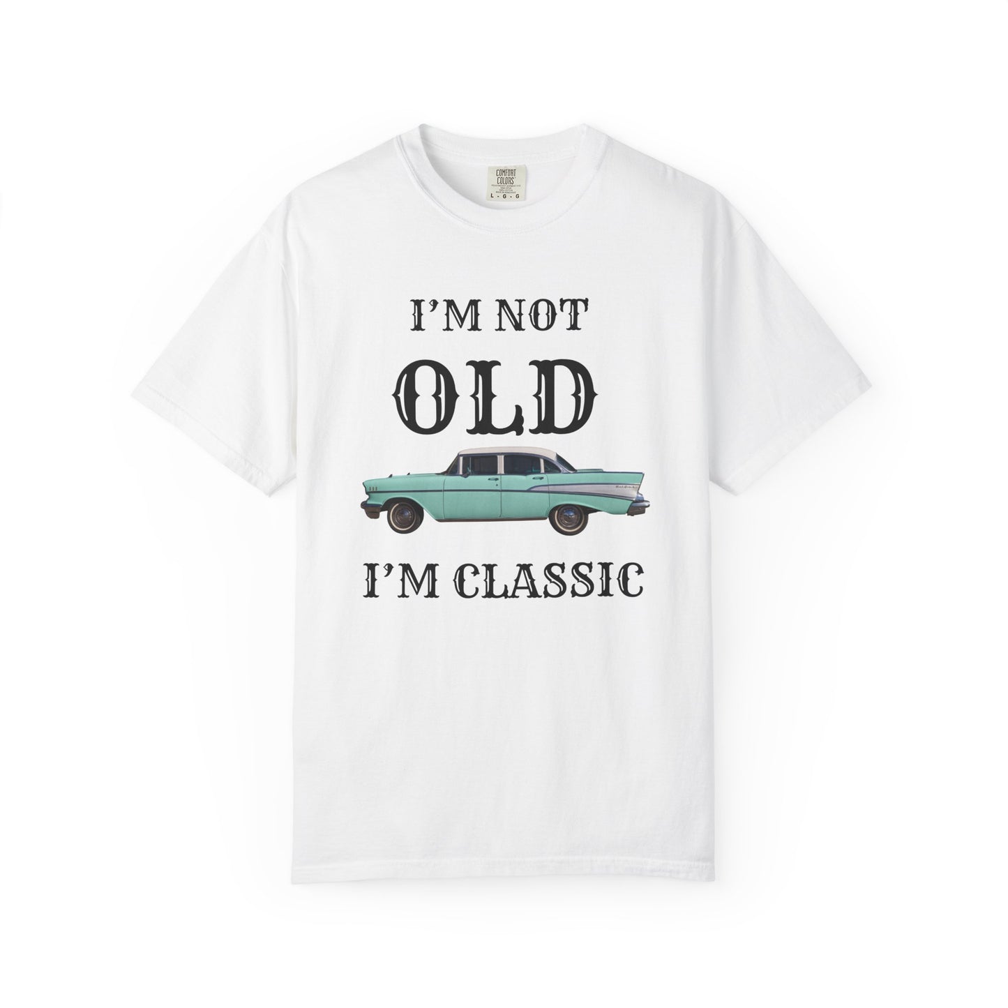 UNISEX VINTAGE CAR TSHIRT | I'm Not Old, I'm Classic | Perfect Gift for Car Lovers, Retro Lovers, Birthdays, Casual Wear