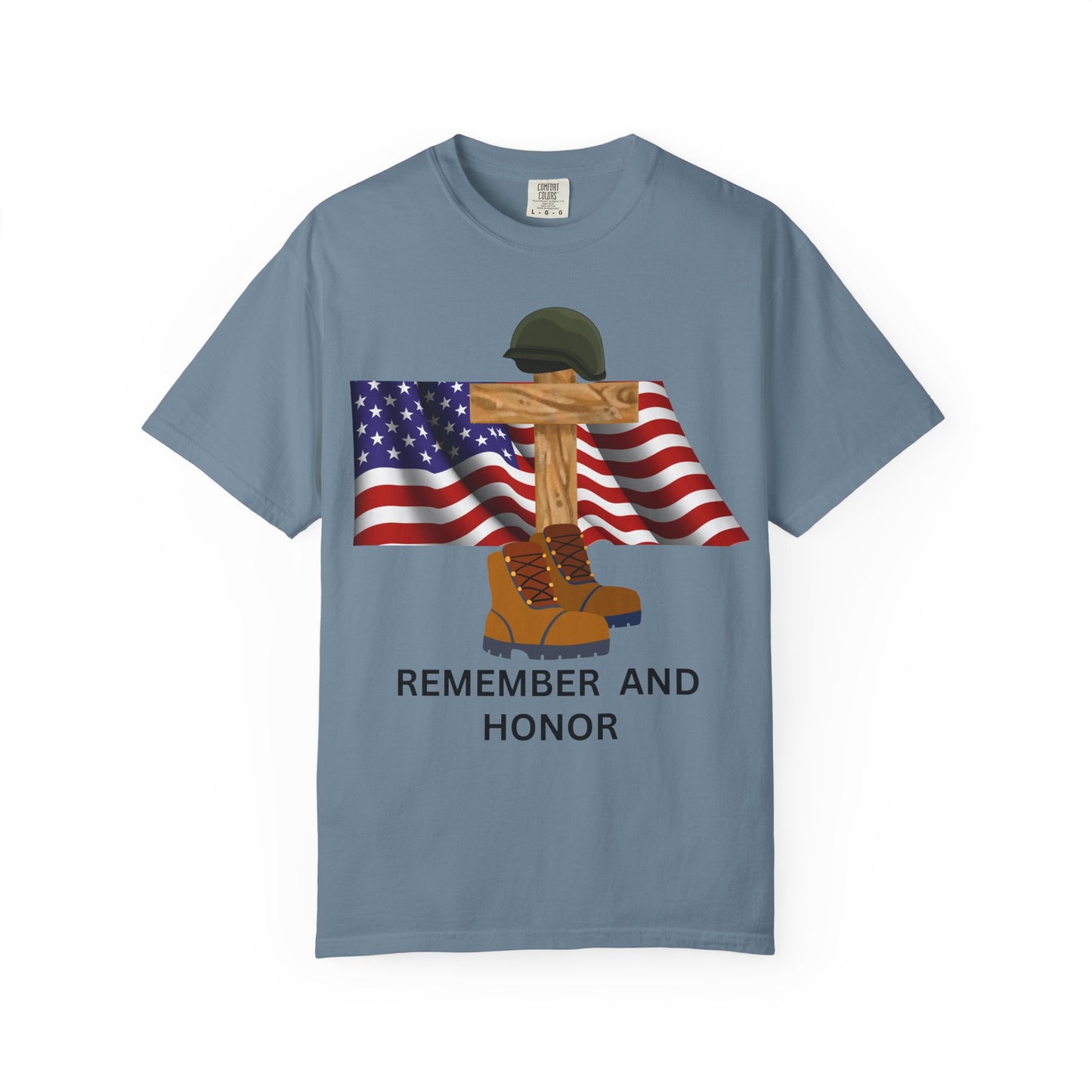 Memorial Day Tribute T-Shirt | Remember and Honor Gift | Unisex Garment-Dyed Top | Patriotic Tee for Veterans, 4th of July, Casual [...]