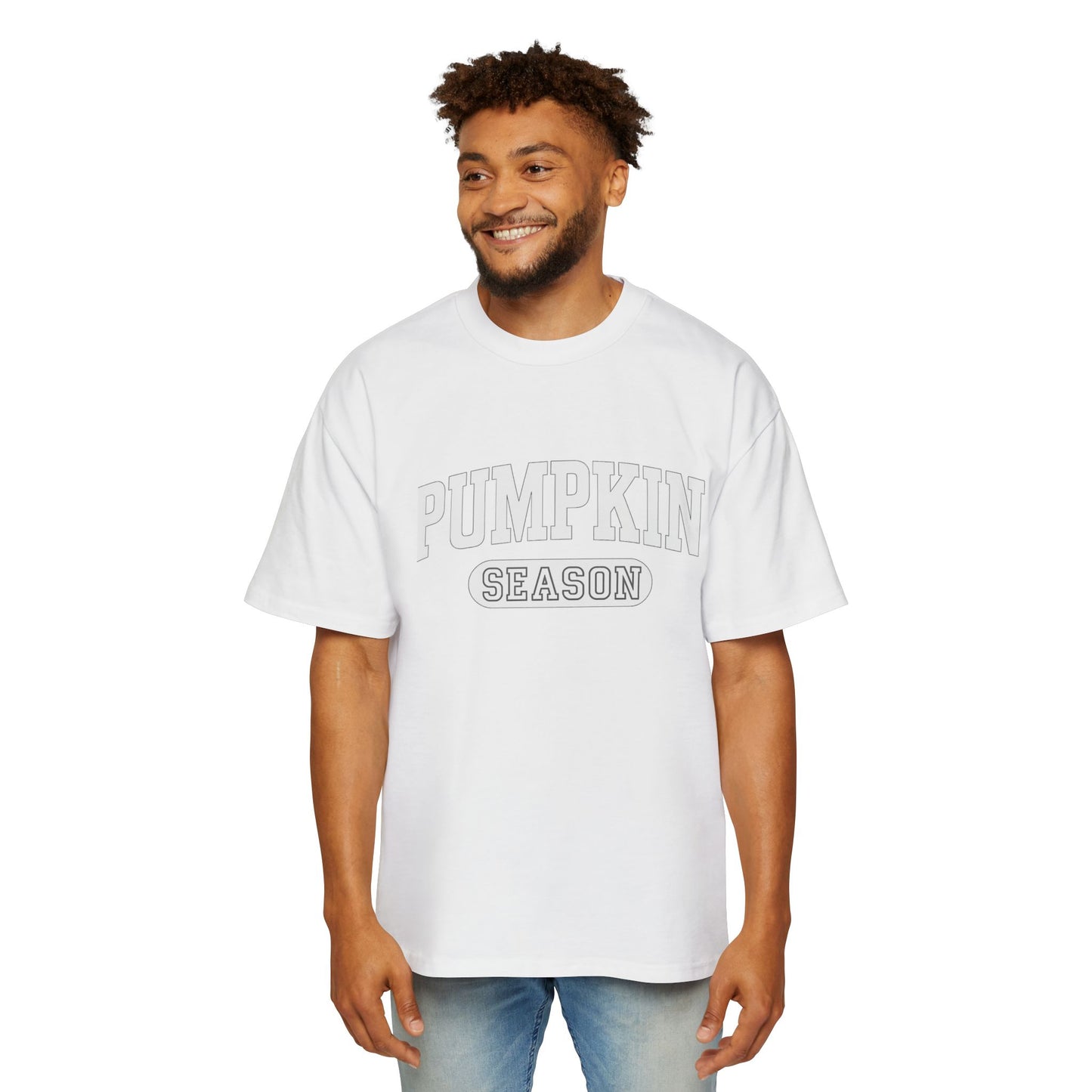 EMBROIDERY TSHIRT Men's Heavy Oversized Tee