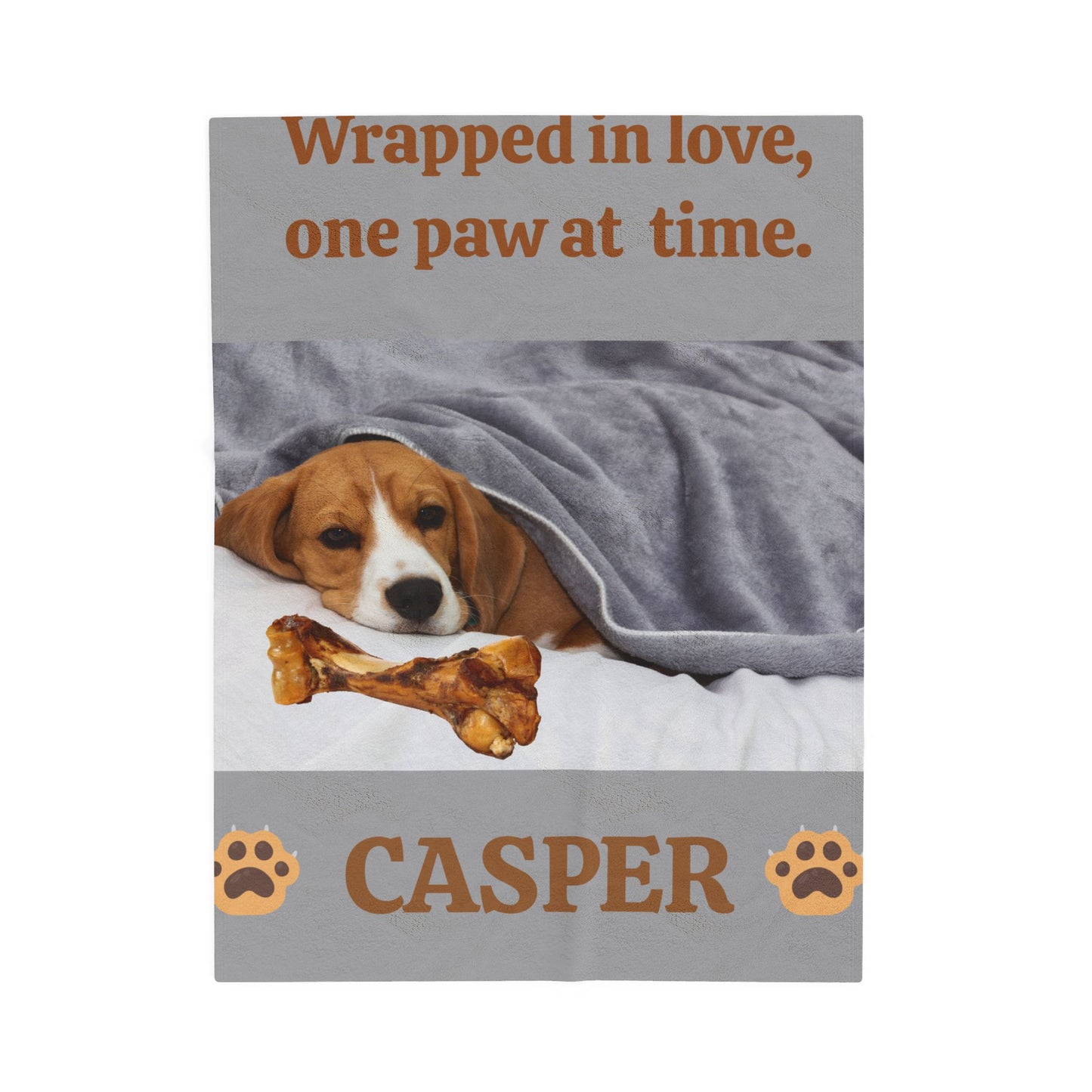 MY DOGGIE BLANKET Velveteen Plush Blanket (Placeholder Do Not Publish)