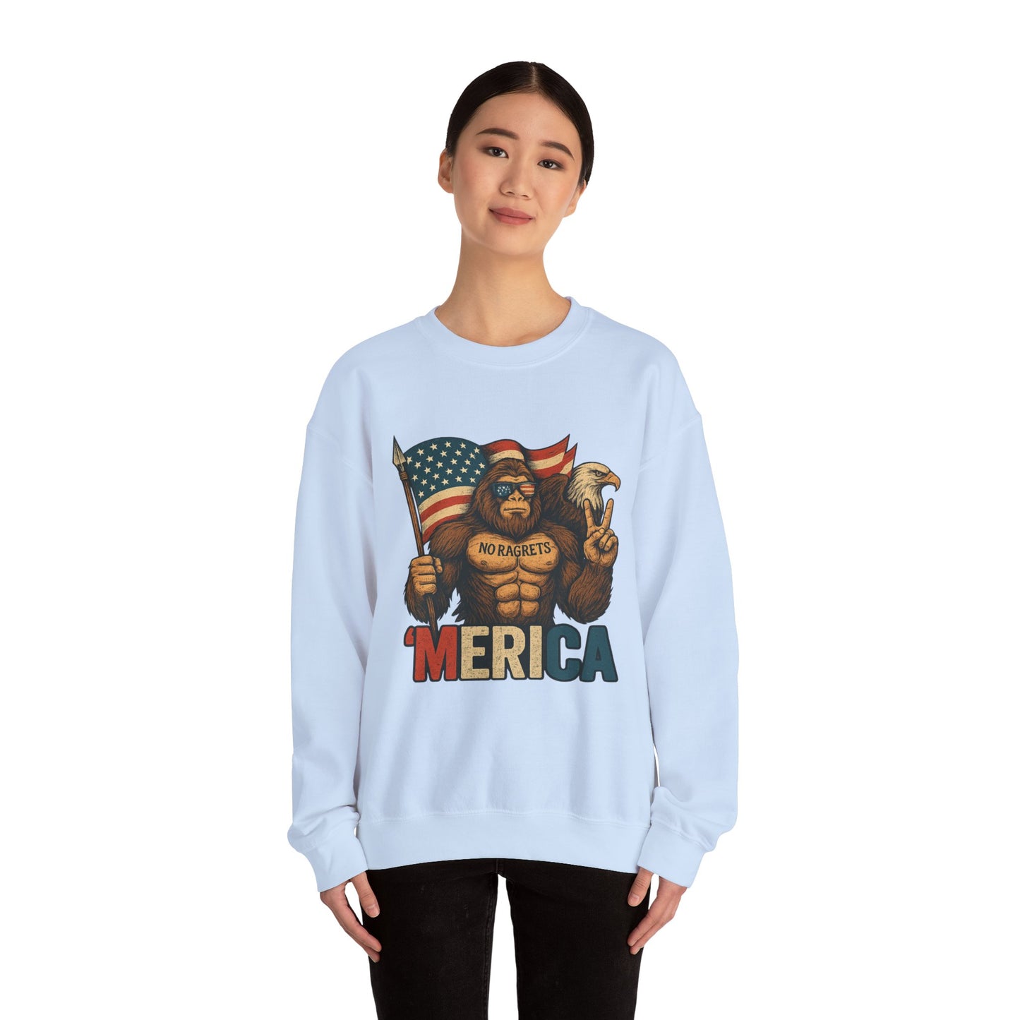 BIGFOOT SWEATSHIRT Unisex Heavy Blend™ Crewneck Sweatshirt (Placeholder Do Not Publish)
