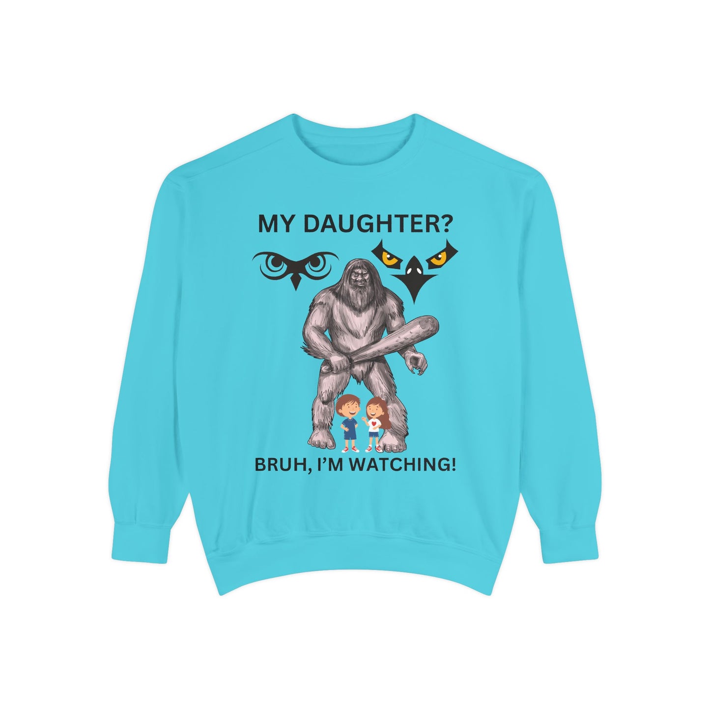 BRUH I'M WATCHING! PERSOBRUH, I'M WATCHING PERSONALIZED BACK TO SCHOOL SWEATSHIRT FUNNY Gift for DAUGHTERS  DADS, Unique Family Sweatshirt, Cool Casual Wear, Perfect for [...]