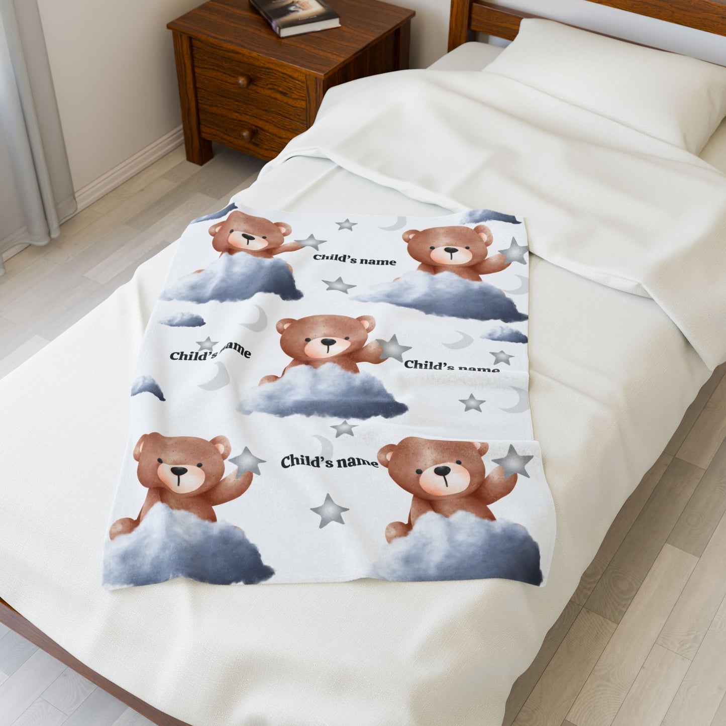 PERSONALIZED  BLANKET Velveteen Plush Blanket (Placeholder Do Not Publish)