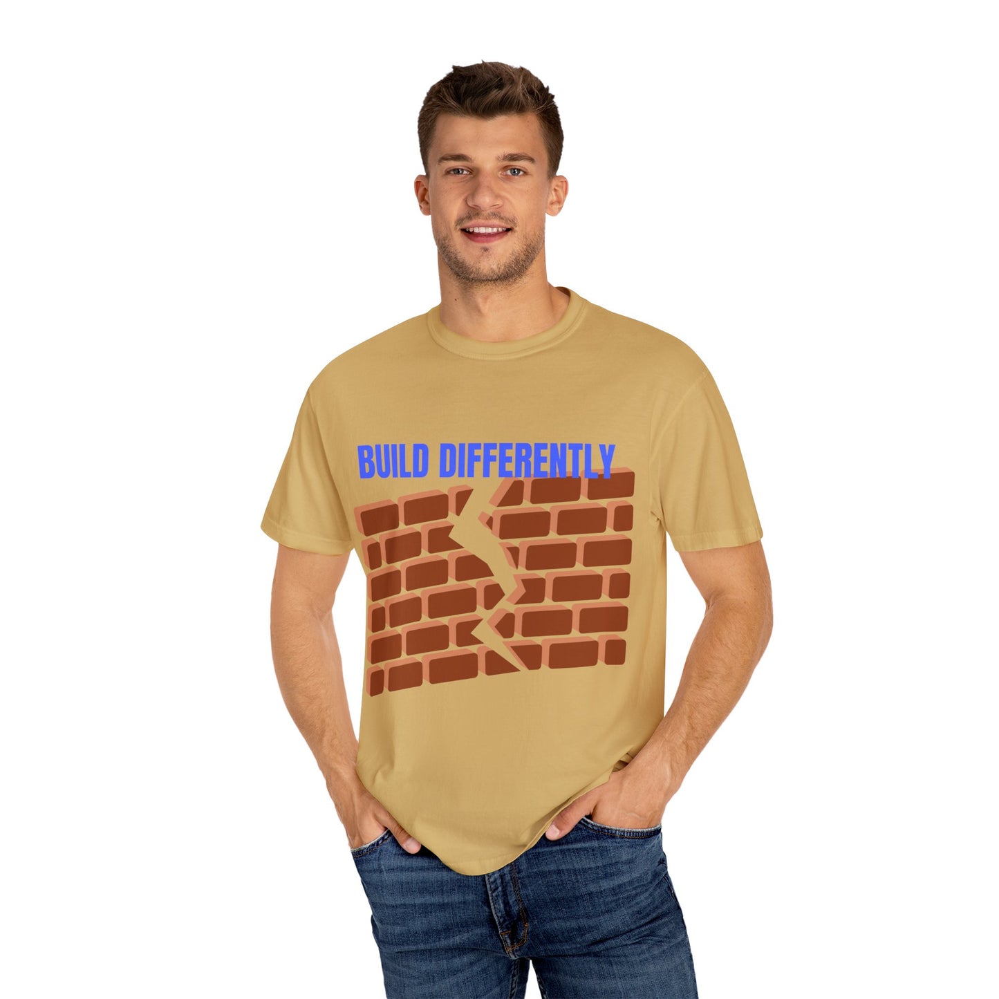 BACK TO SCHOOL UNISEX TSHIRT' BUILT DIFFERENTLY Motivational Shirt, Gift for Creatives, Casual Wear, Art-Inspired Fashion