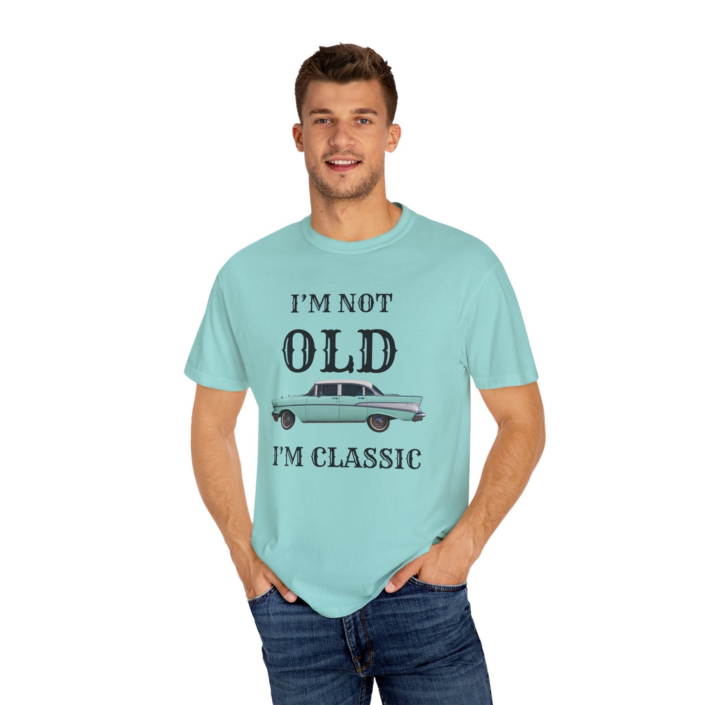 UNISEX VINTAGE CAR TSHIRT | I'm Not Old, I'm Classic | Perfect Gift for Car Lovers, Retro Lovers, Birthdays, Casual Wear