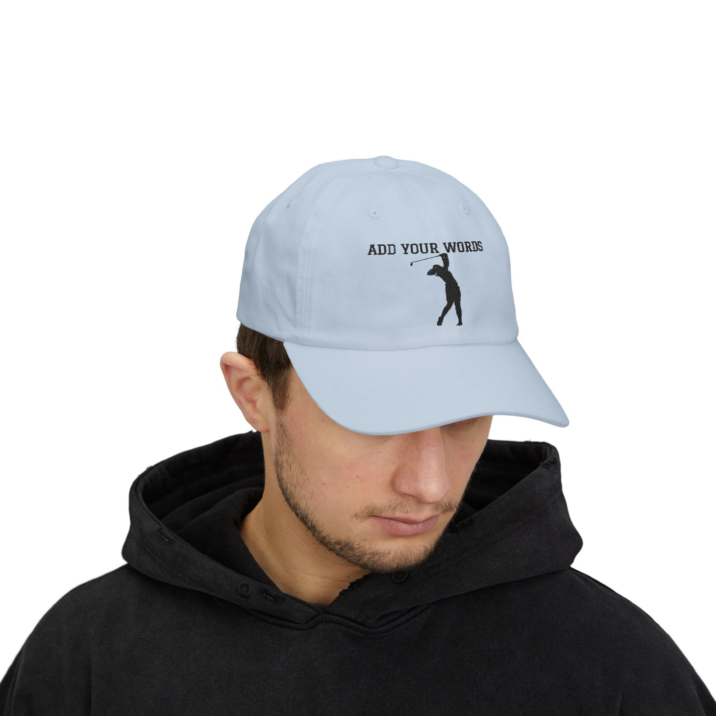 Custom Golf Dad Cap with Personalizable Text