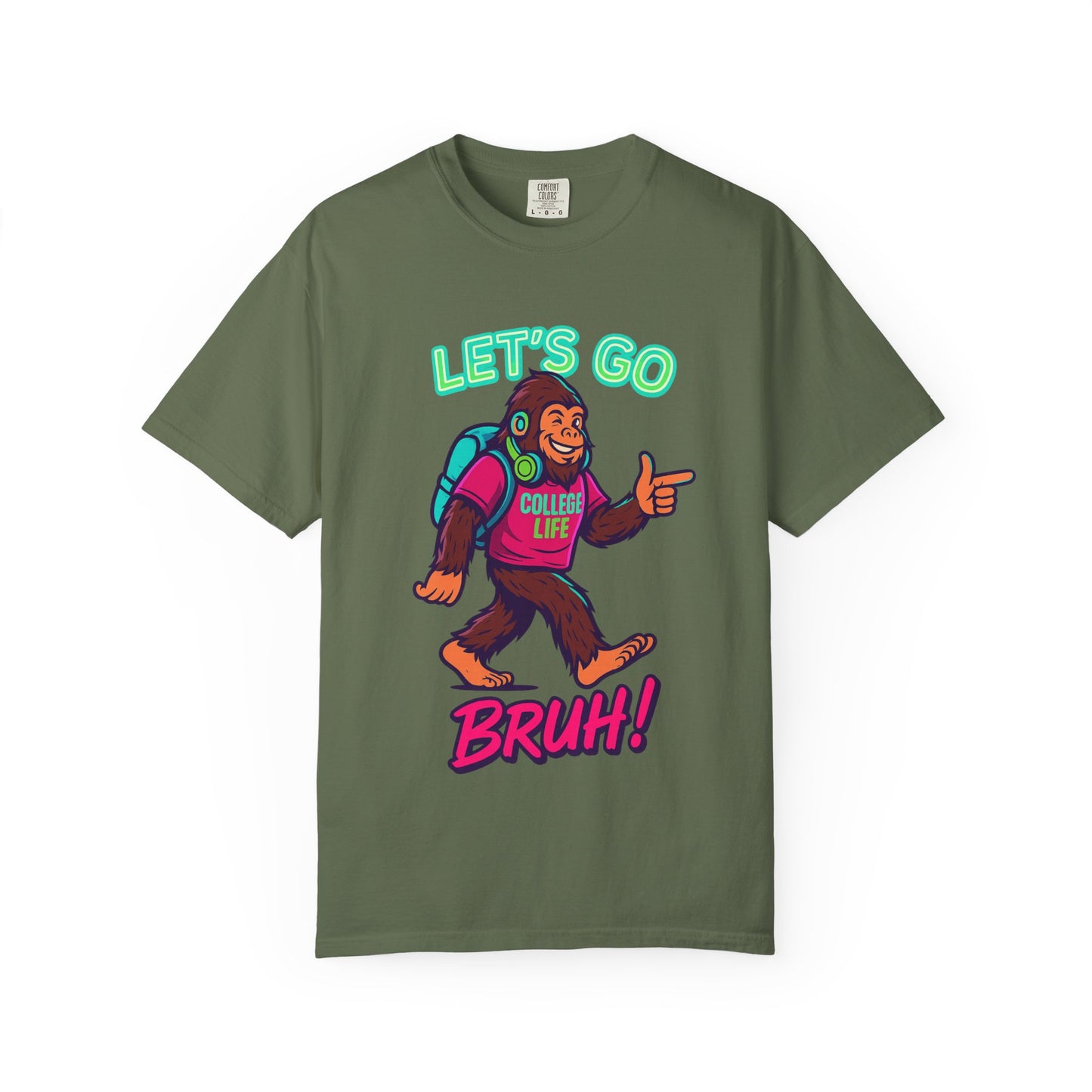 BIGFOOT CURRENT COLLEGE TEE Unisex Garment-Dyed T-shirt