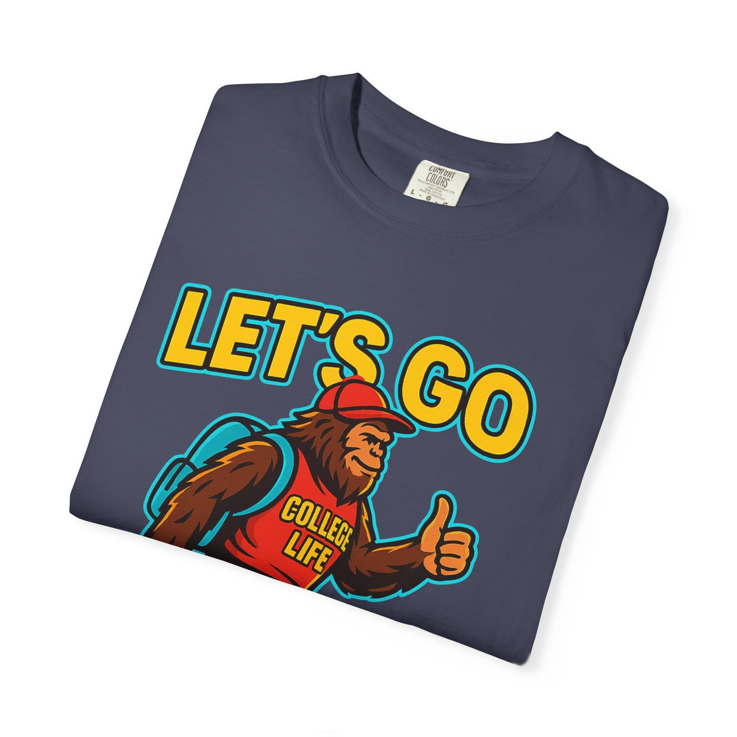 BIGFOOT CURRENT NEON COLLEGE TEES Unisex Garment-Dyed T-shirt