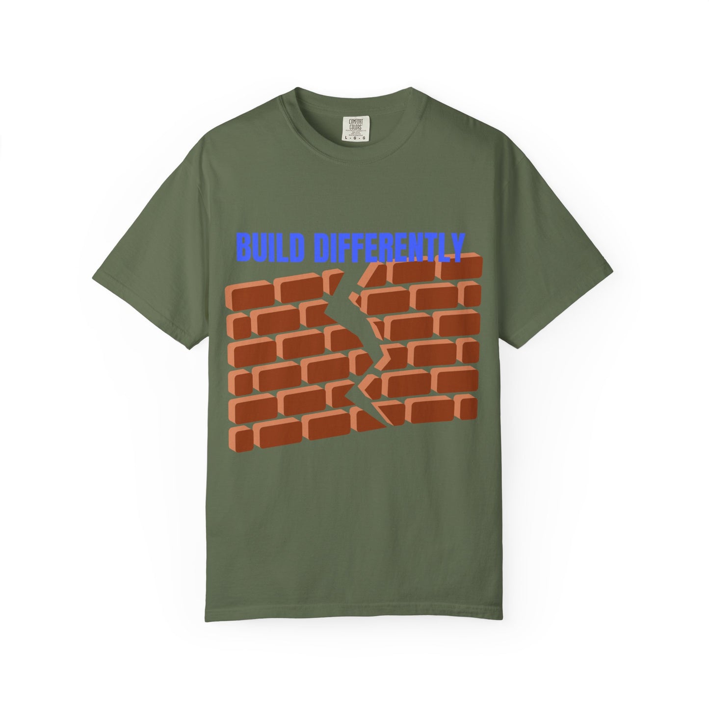 BACK TO SCHOOL UNISEX TSHIRT' BUILT DIFFERENTLY Motivational Shirt, Gift for Creatives, Casual Wear, Art-Inspired Fashion