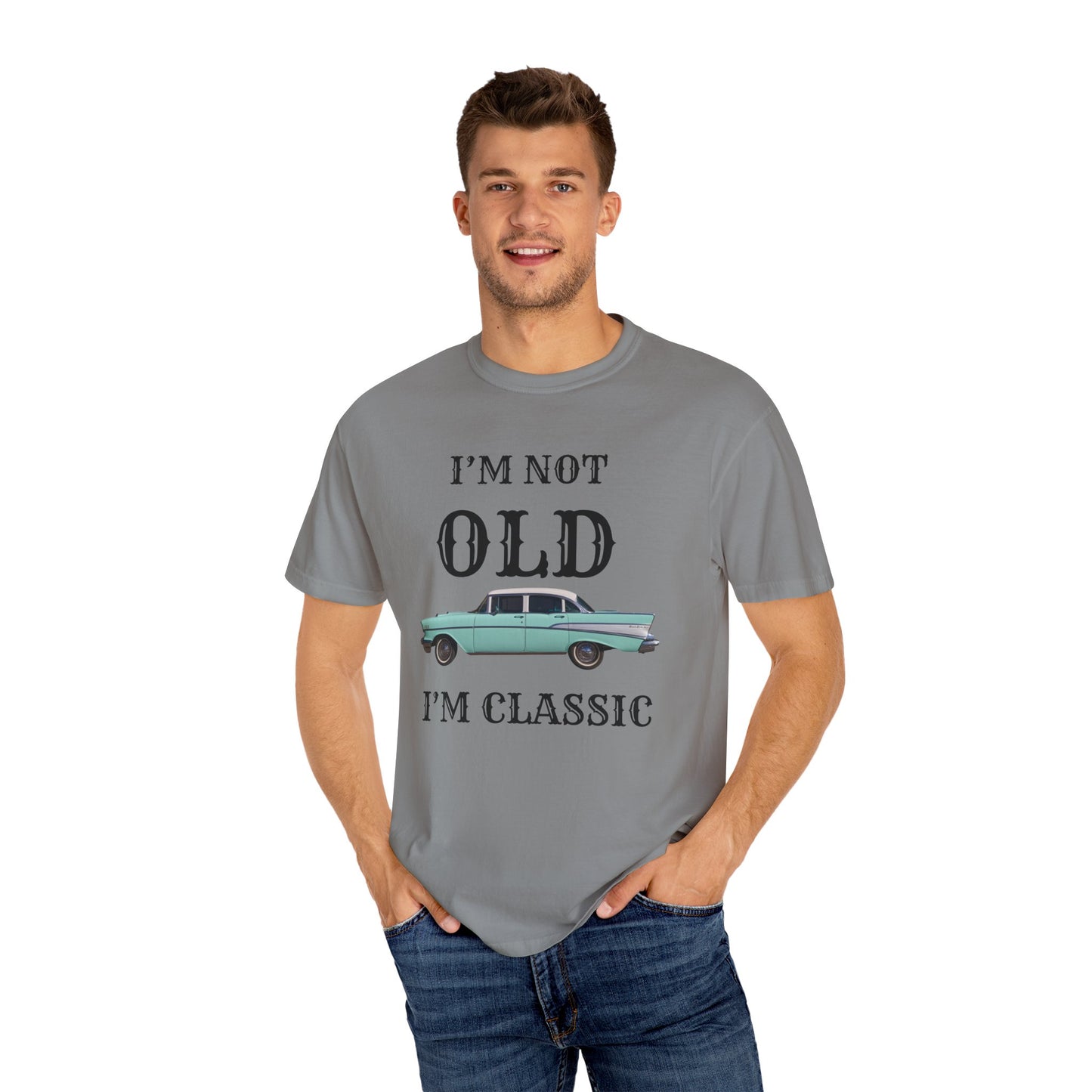 UNISEX VINTAGE CAR TSHIRT | I'm Not Old, I'm Classic | Perfect Gift for Car Lovers, Retro Lovers, Birthdays, Casual Wear