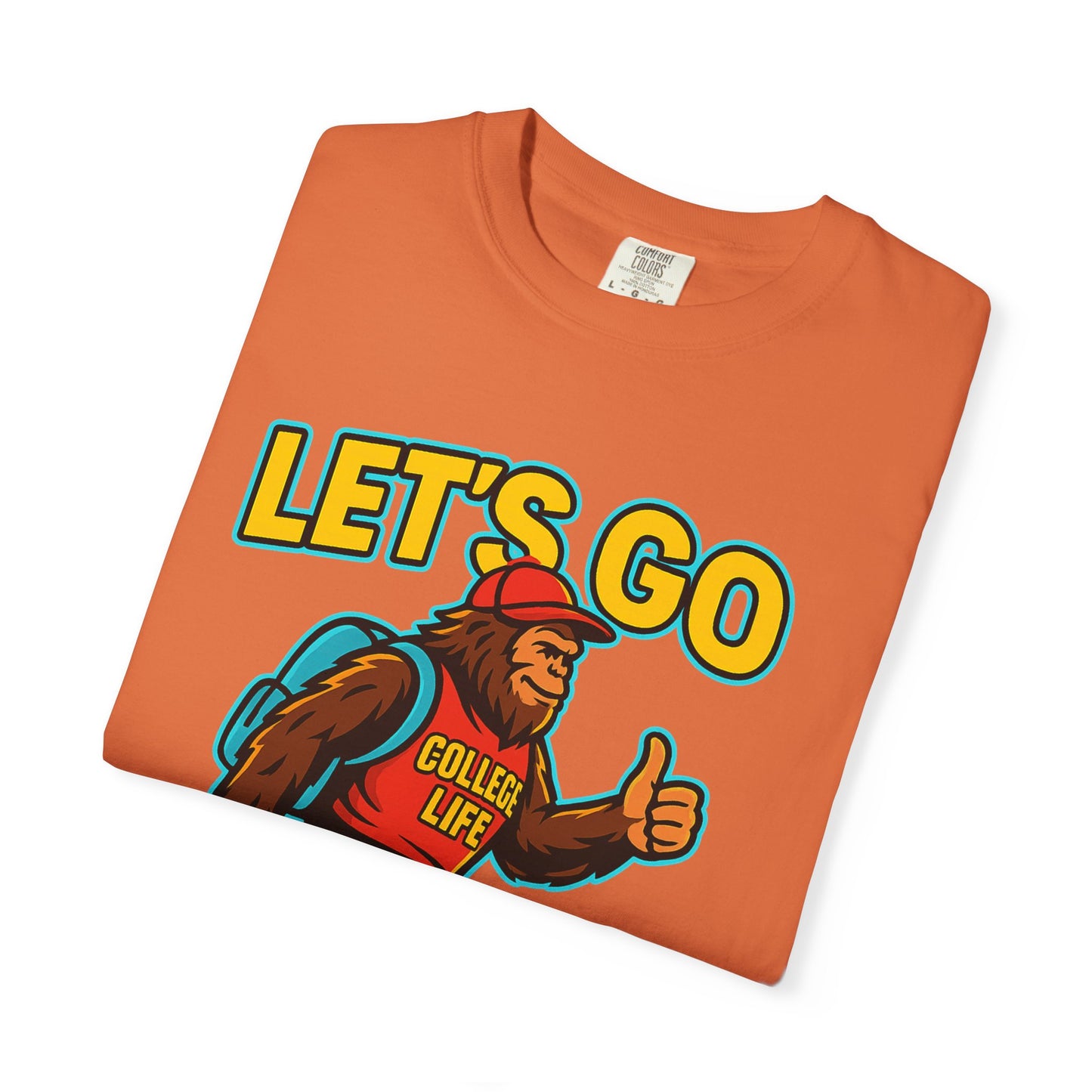 BIGFOOT CURRENT NEON COLLEGE TEES Unisex Garment-Dyed T-shirt