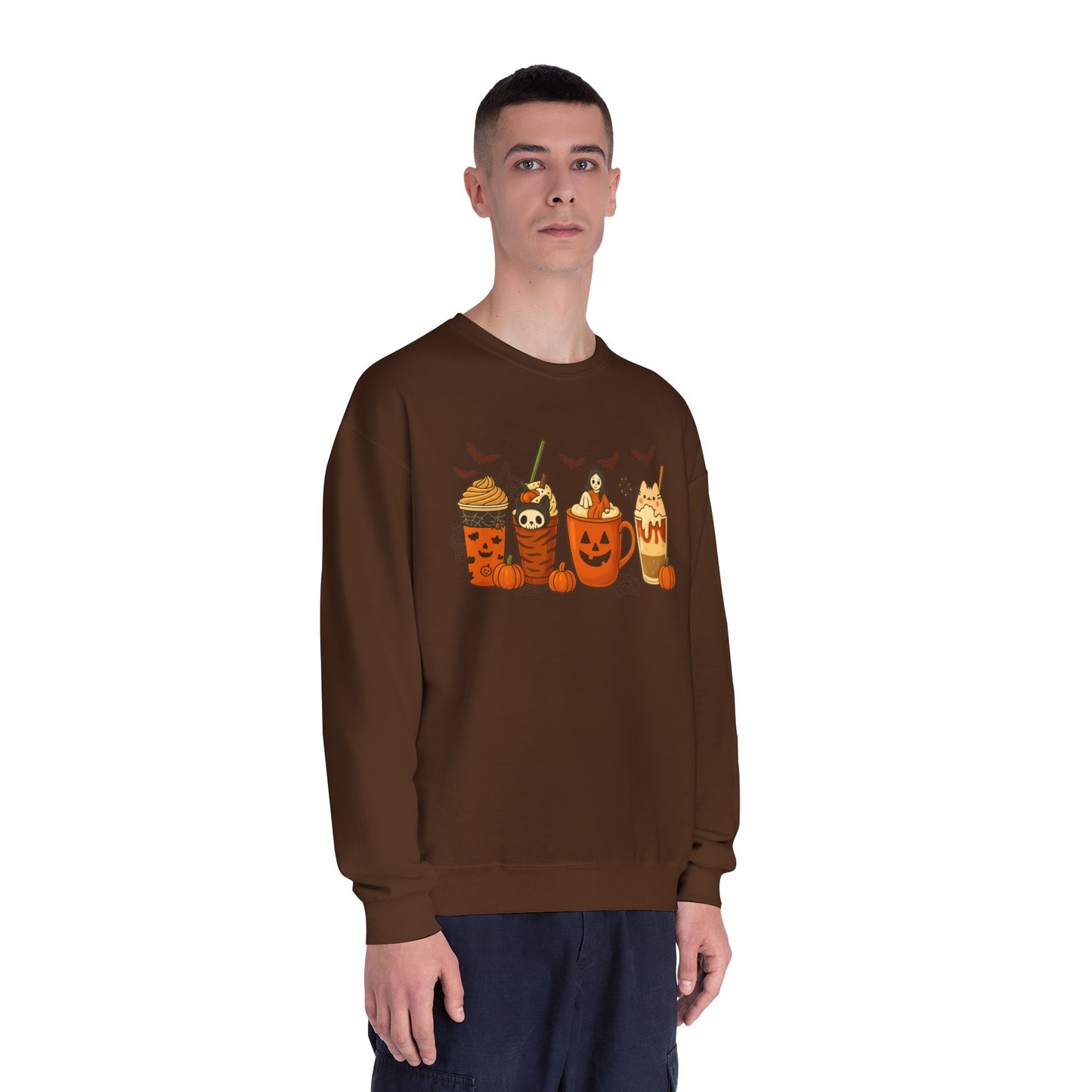 HALLOWEEN WITCHES DRINK SWEATSHIRT Unisex NuBlend® Crewneck Sweatshirt