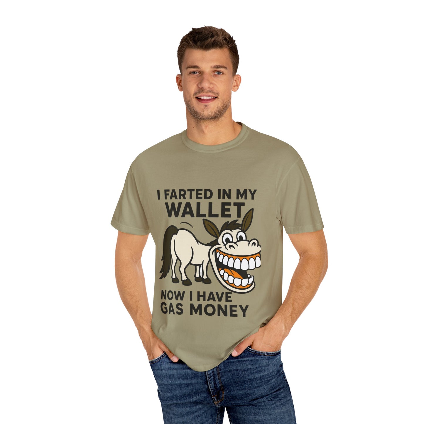 GAS TSHIRT Unisex Garment-Dyed T-shirt