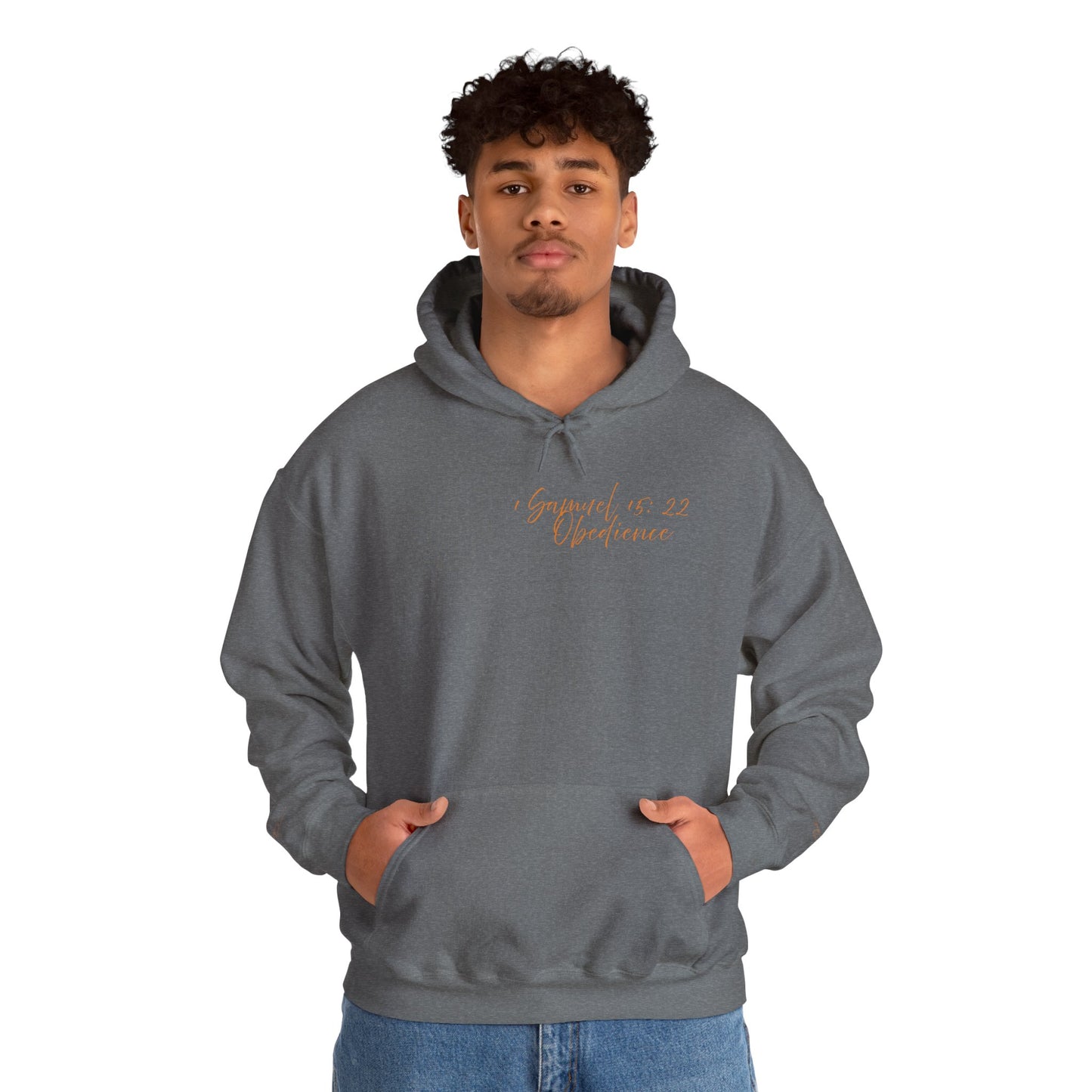 INSPIRATIONAL Unisex Hoodie - 'Obedience' & 'Sacrifice' Quotes