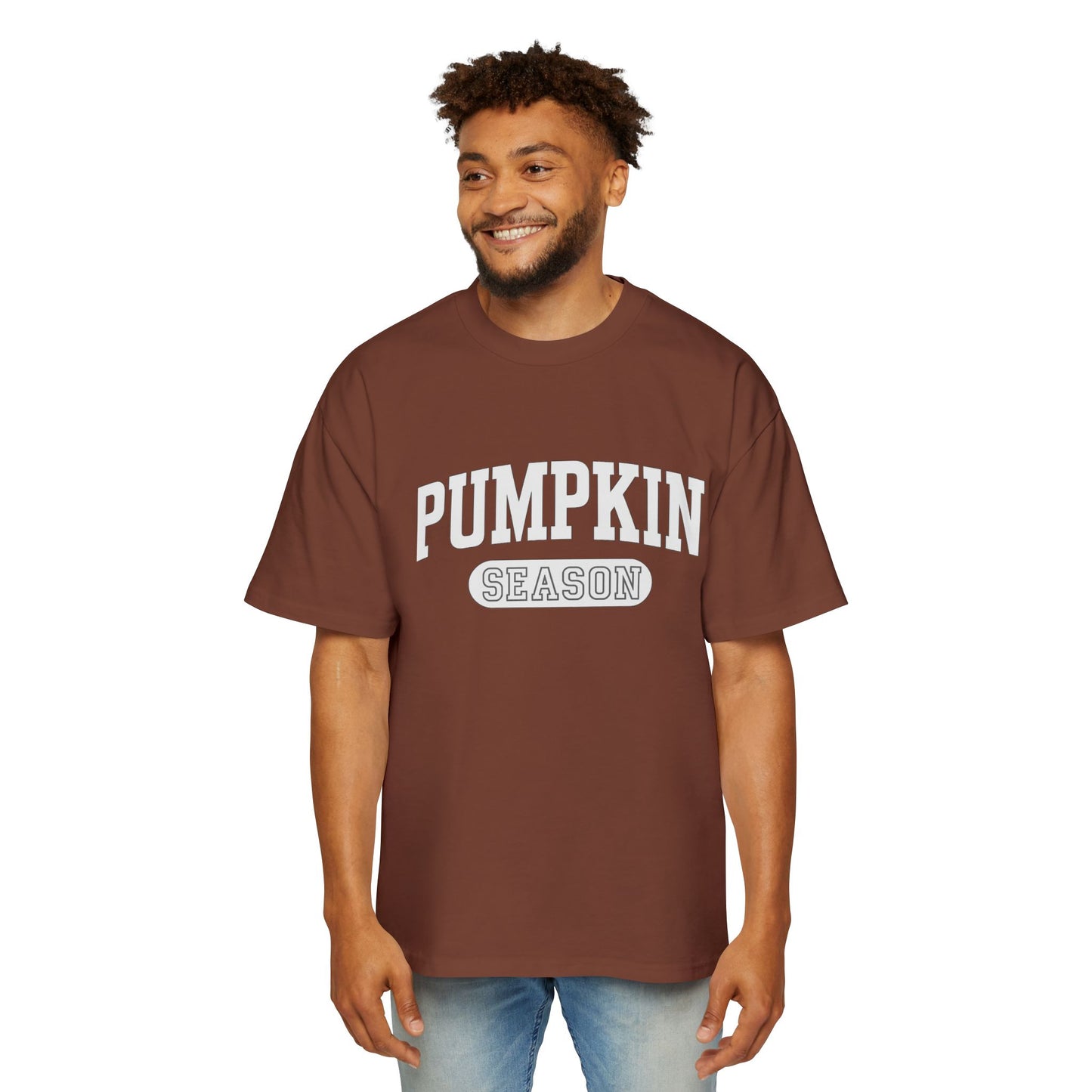 EMBROIDERY TSHIRT Men's Heavy Oversized Tee