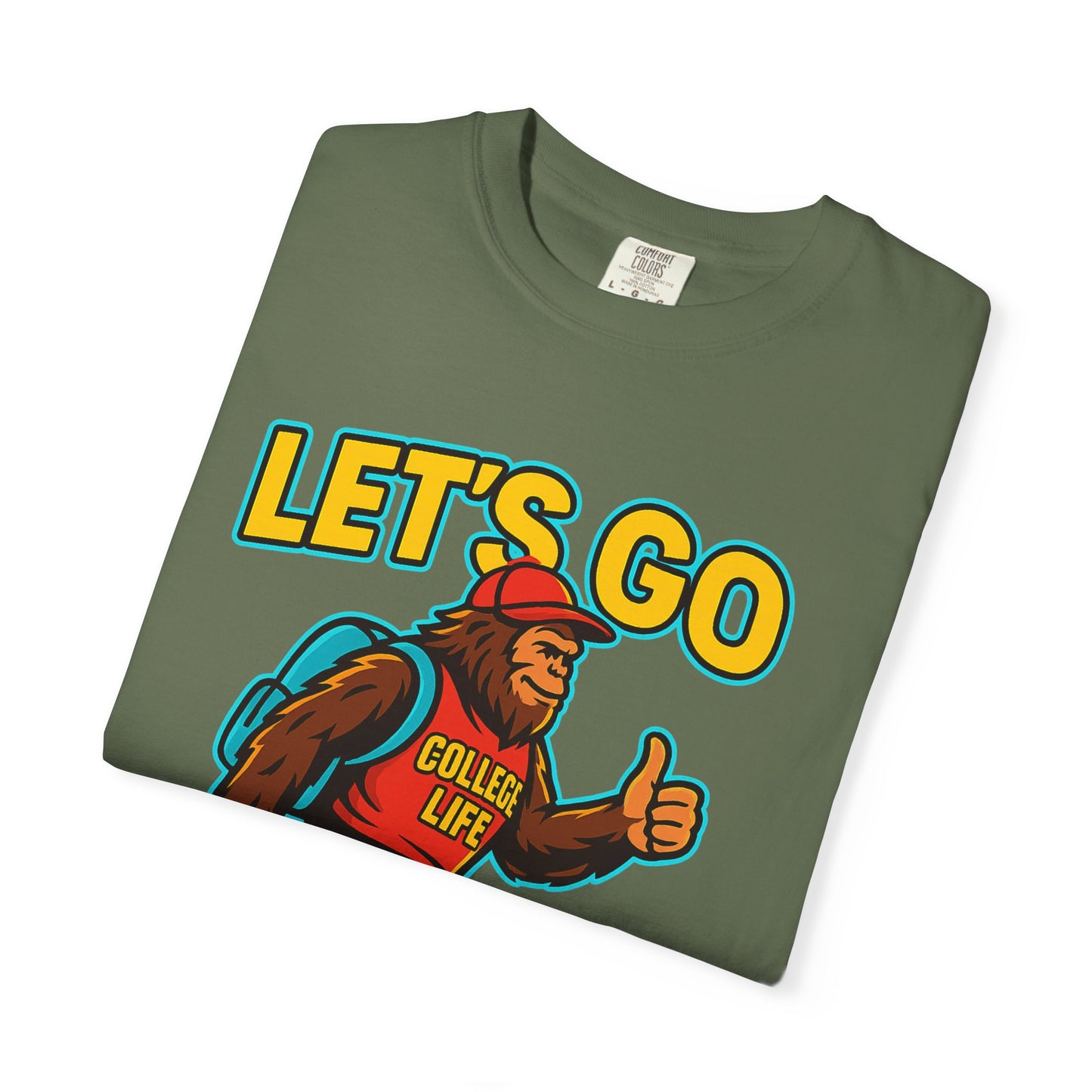 BIGFOOT CURRENT NEON COLLEGE TEES Unisex Garment-Dyed T-shirt
