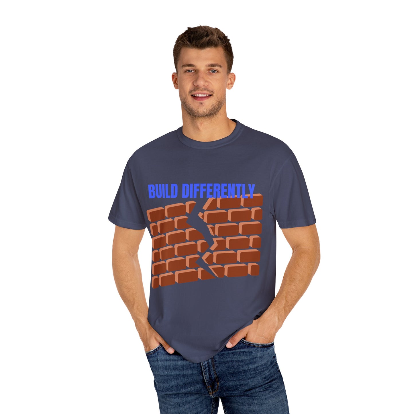 BACK TO SCHOOL UNISEX TSHIRT' BUILT DIFFERENTLY Motivational Shirt, Gift for Creatives, Casual Wear, Art-Inspired Fashion