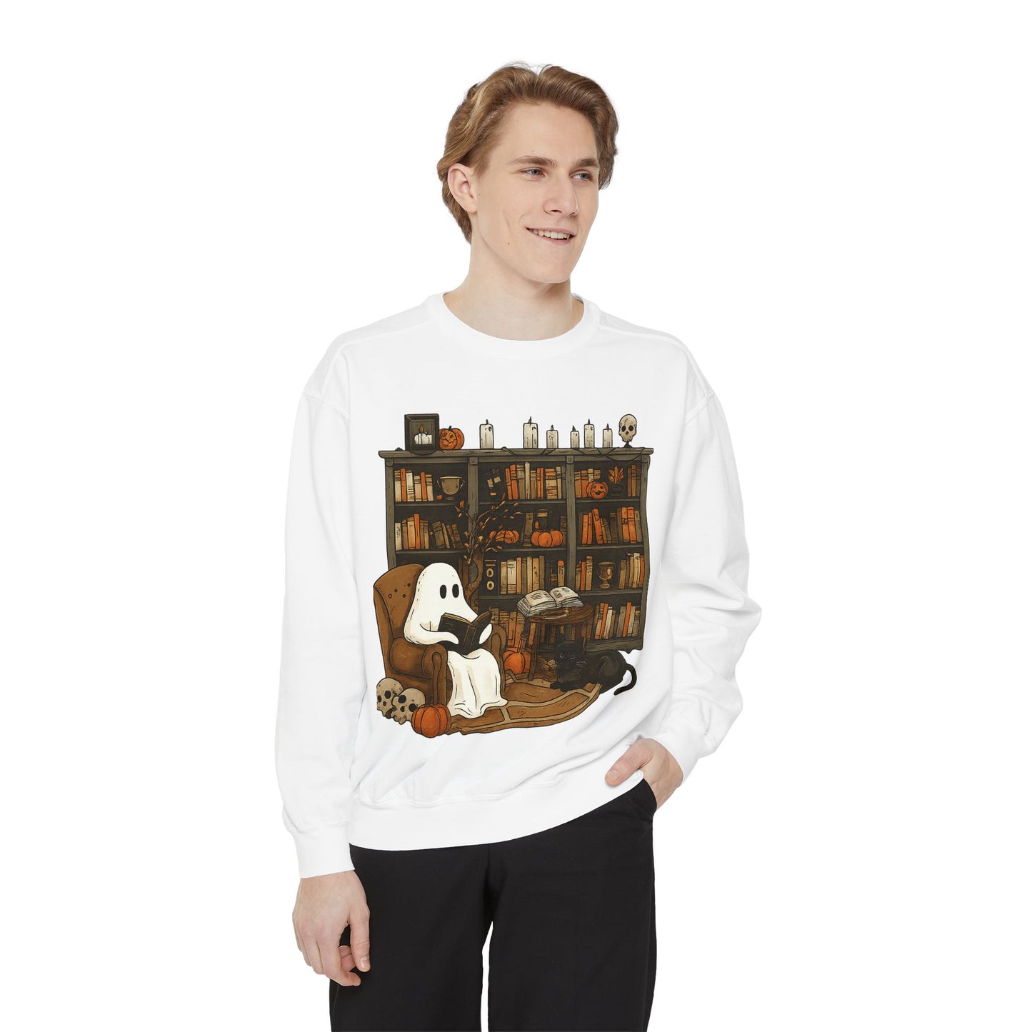 HALLOWEE HOODIE Unisex Garment-Dyed Sweatshirt