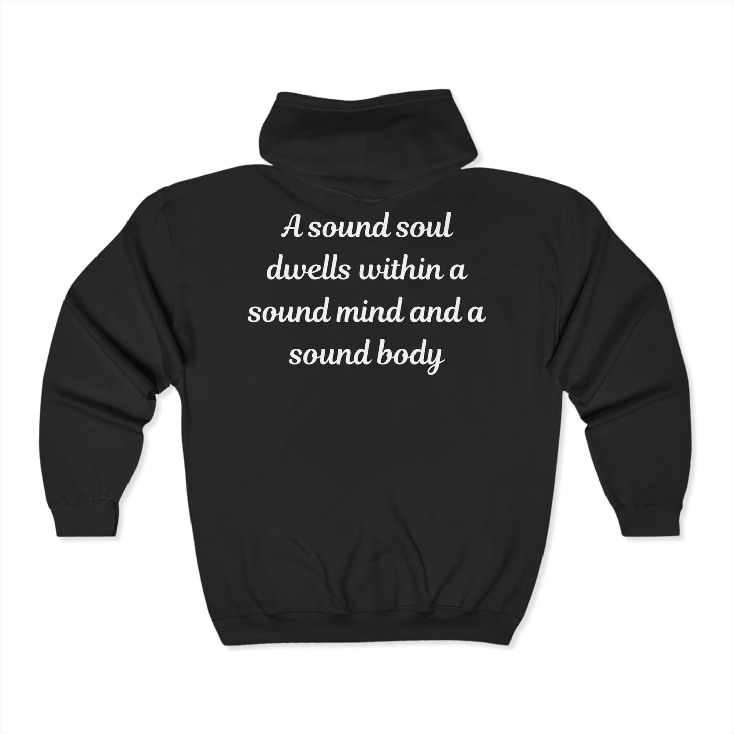 INSPIRITIONAL UNISEX SOUL MIND BODY SWEATSHIRT Yoga Gift, Wellness Apparel, Motivational Wear, Casual Comfort