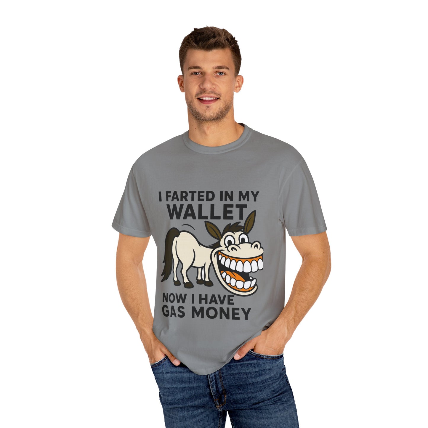 GAS TSHIRT Unisex Garment-Dyed T-shirt