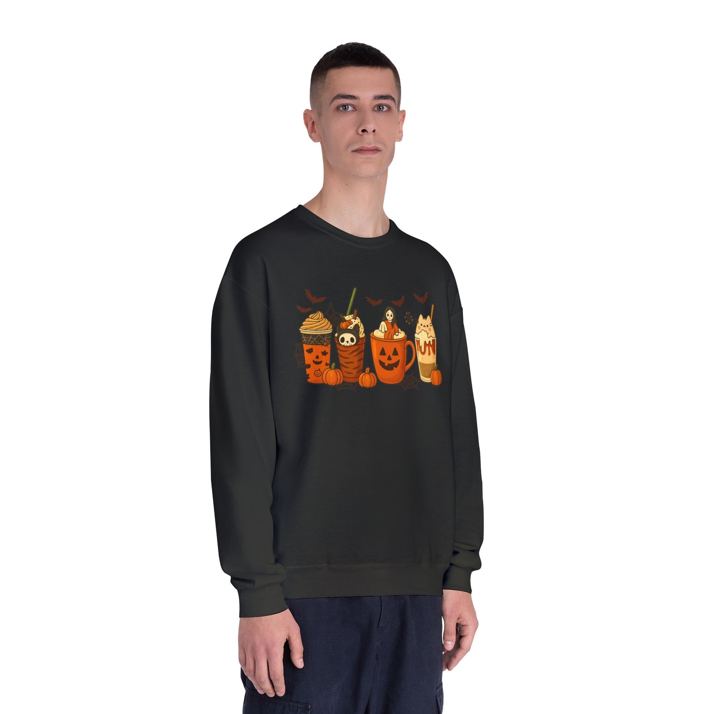 HALLOWEEN WITCHES DRINK SWEATSHIRT Unisex NuBlend® Crewneck Sweatshirt