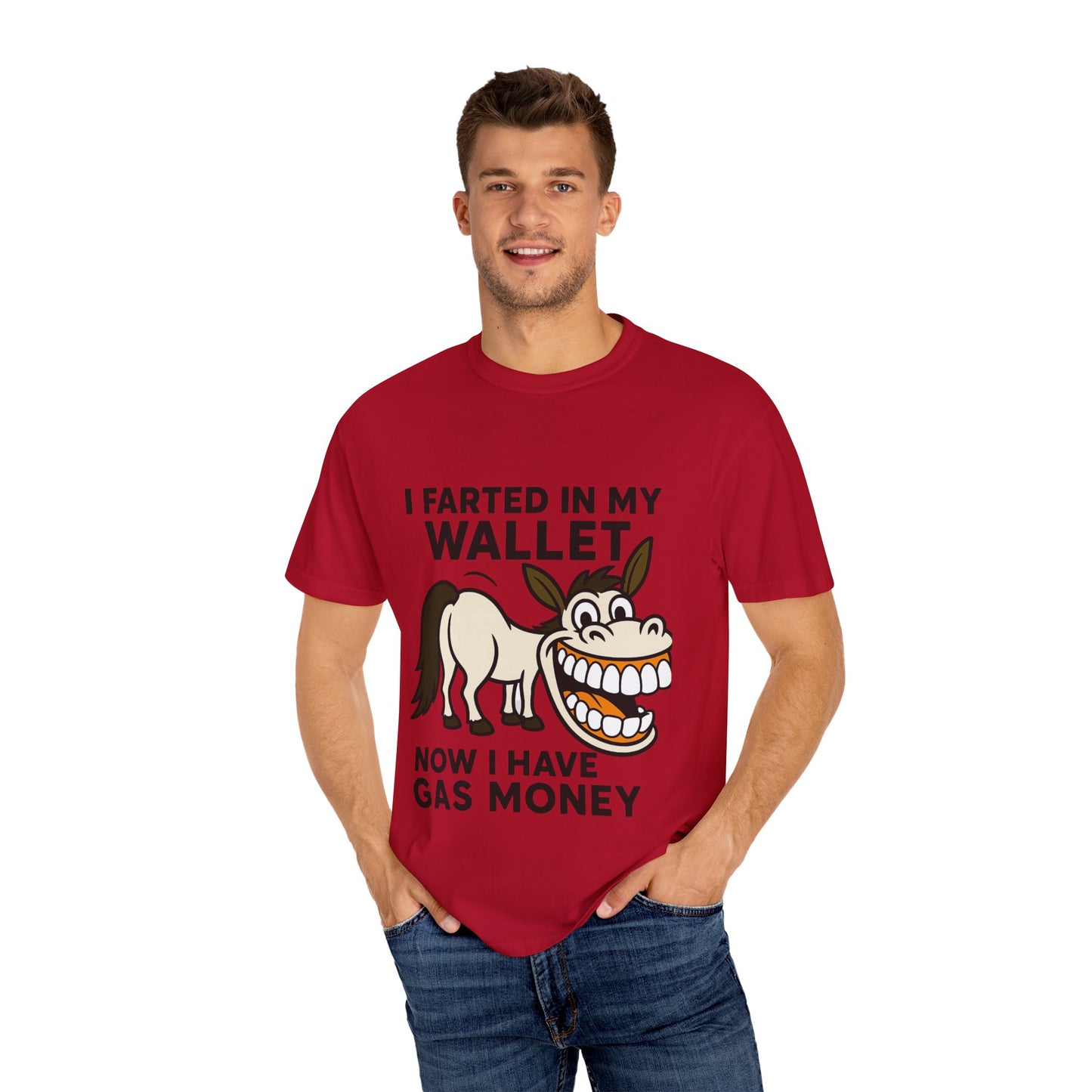 GAS TSHIRT Unisex Garment-Dyed T-shirt