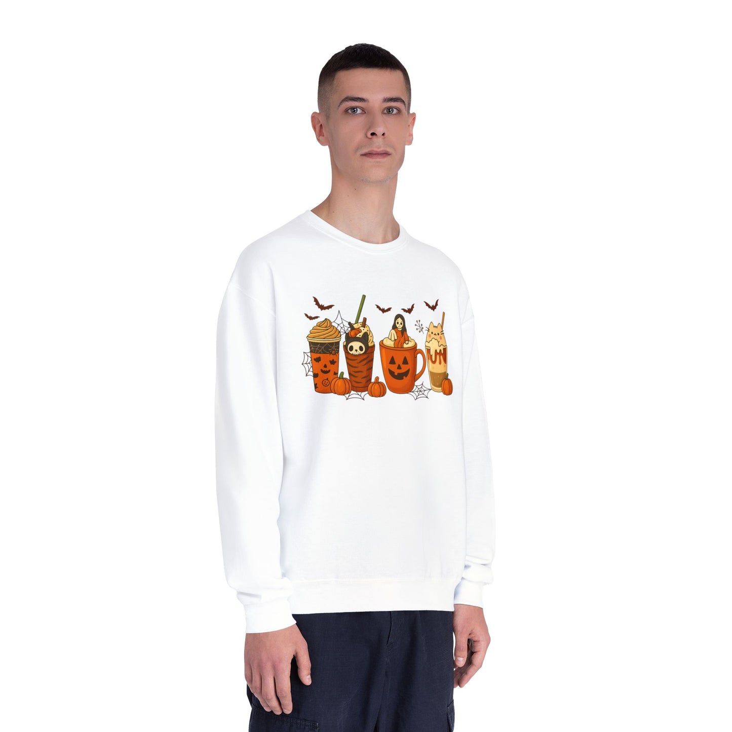 HALLOWEEN WITCHES DRINK SWEATSHIRT Unisex NuBlend® Crewneck Sweatshirt