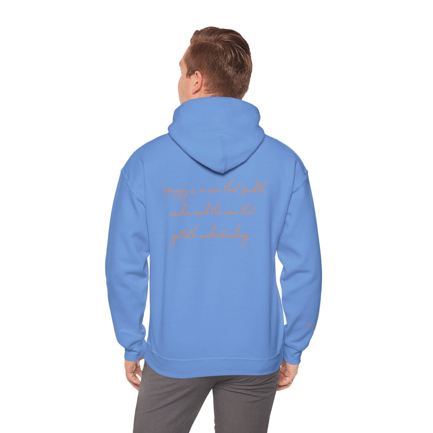 INSPIRATIONAL BIBLE VERSE HOODIE Sweatshirt - Proverbs 3:13