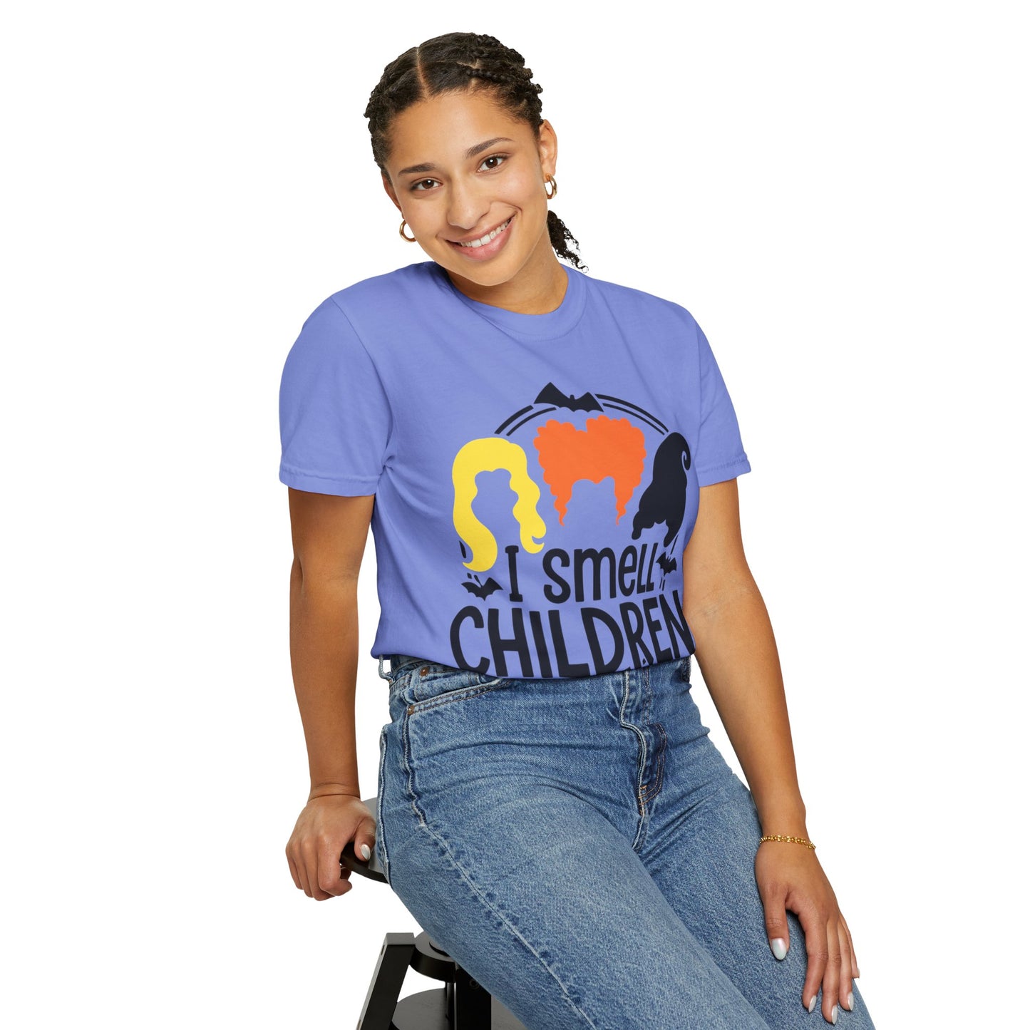 HALLOWEEN I SMELL CHILDREN Unisex Garment-Dyed T-shirt