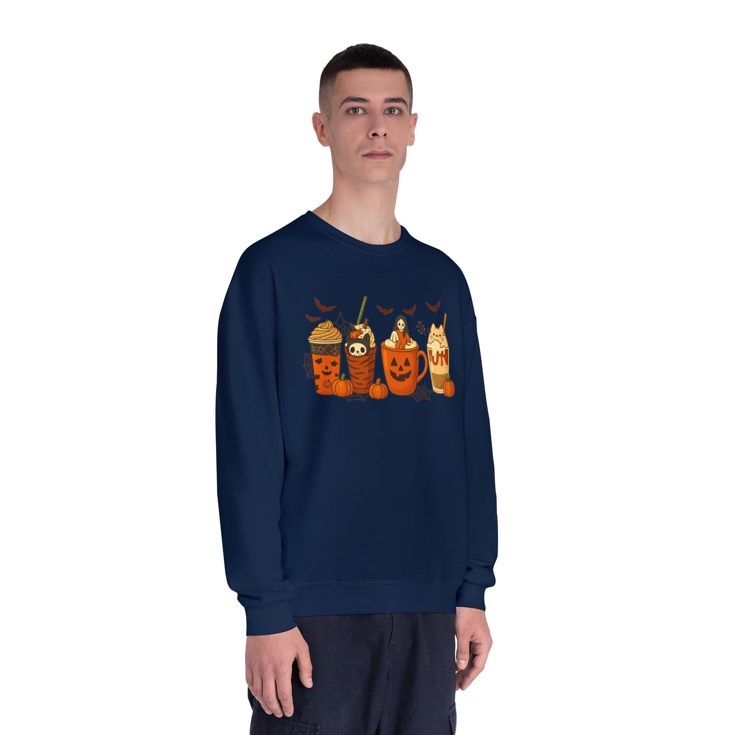 HALLOWEEN WITCHES DRINK SWEATSHIRT Unisex NuBlend® Crewneck Sweatshirt
