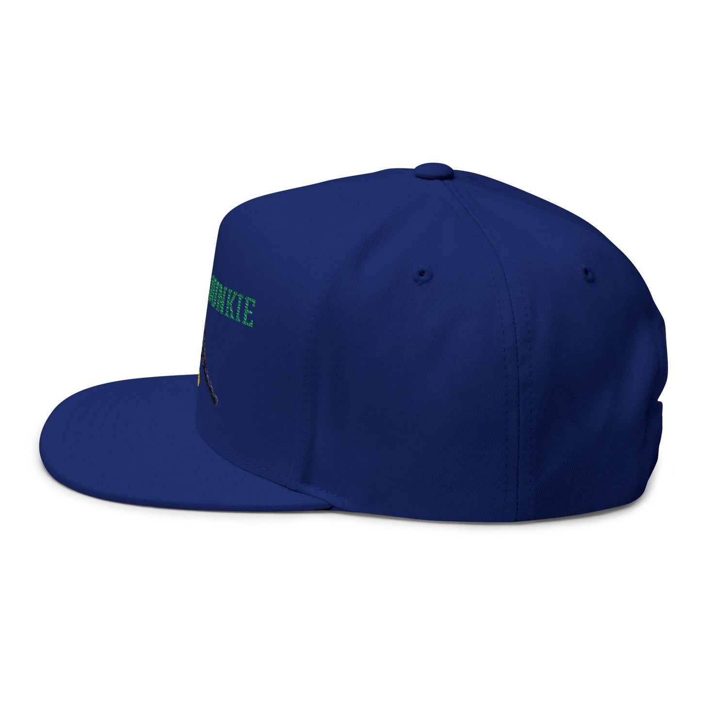 Embroidered Tennis Junkie Flat Bill Cap - Perfect Gift for Tennis Lovers