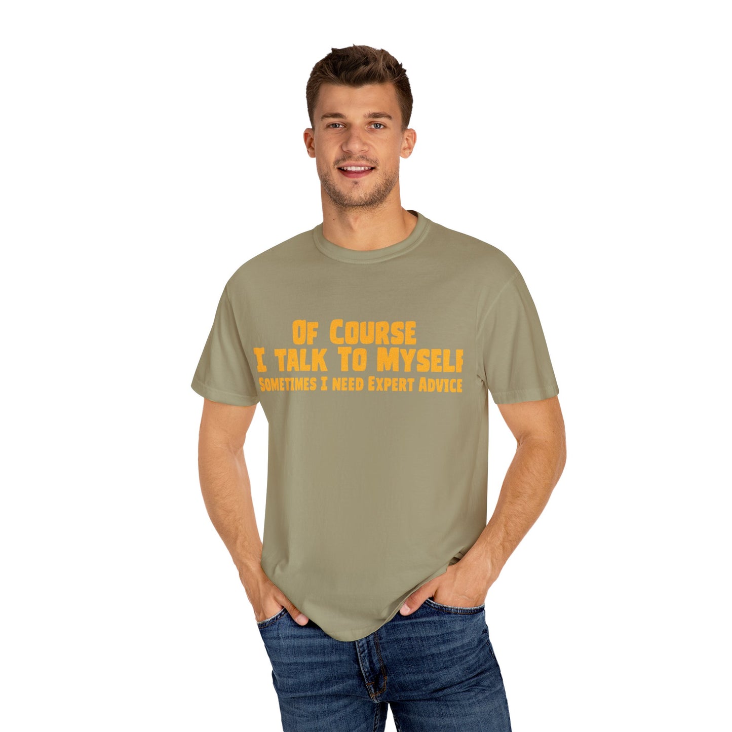 FUNNY SELF TALK T SHIRT,  COLLEGE Humor Shirt, Unisex Casual Tee, Gift for Friends, Expert Advice Tee, Everyday Wear