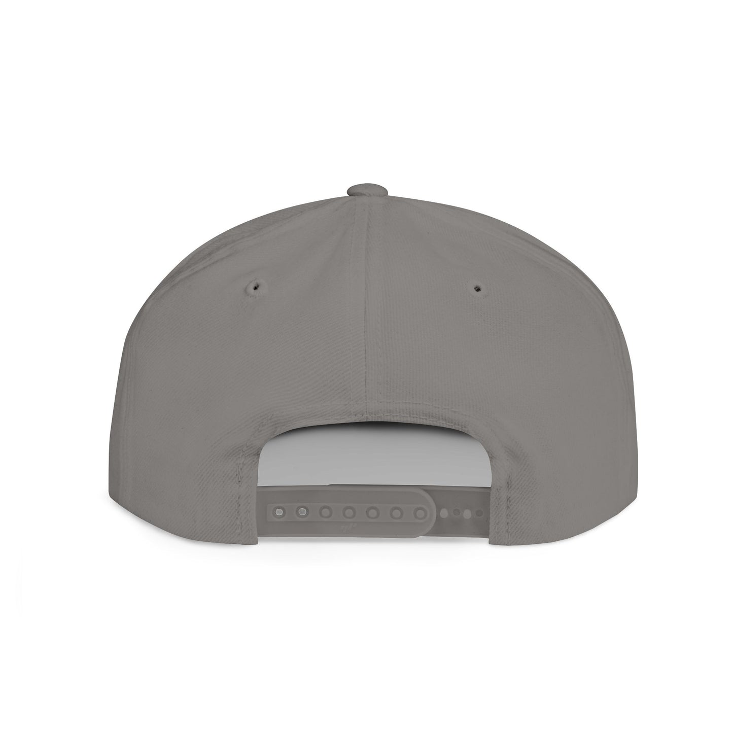 Custom Flat Bill Snapback Hat - Personalizable Sports Cap with Silhouette Design