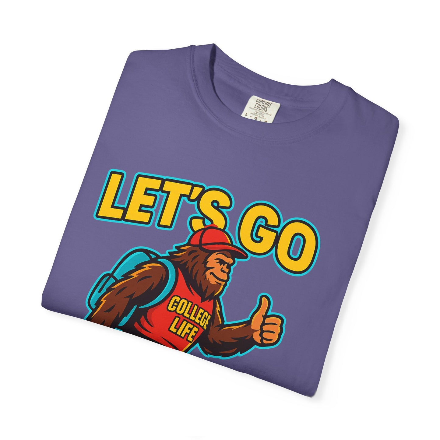 BIGFOOT CURRENT NEON COLLEGE TEES Unisex Garment-Dyed T-shirt