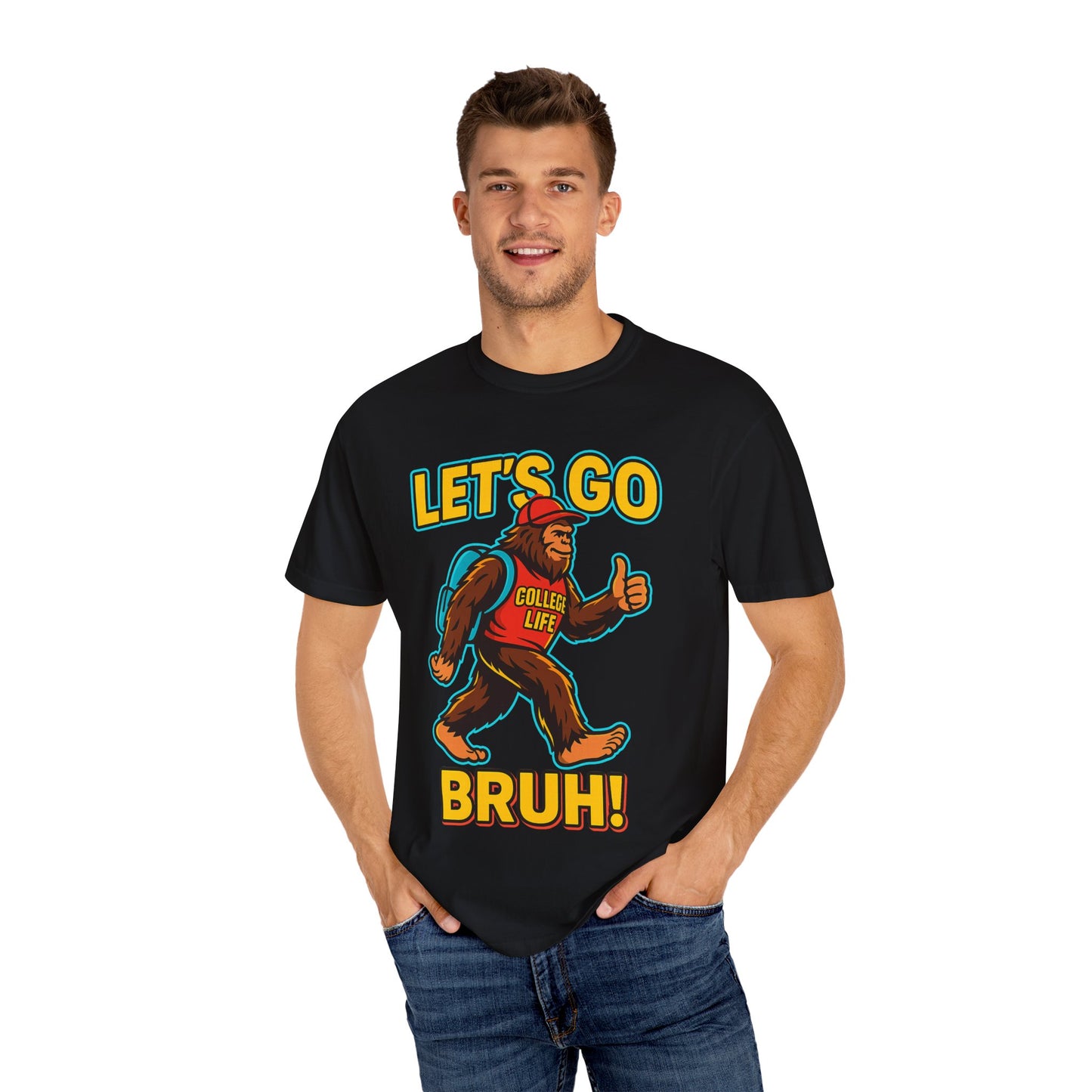BIGFOOT 90S NEON TSHIRT Unisex Garment-Dyed T-shirt