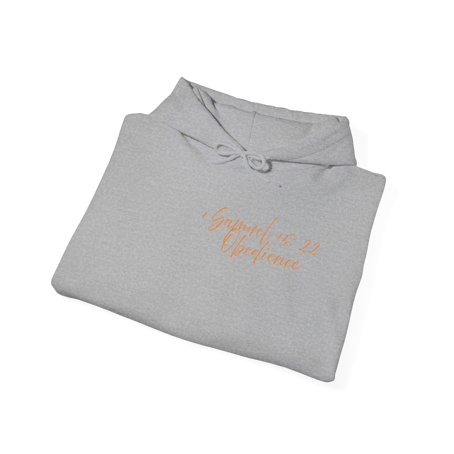INSPIRATIONAL UNISEX HOODIE - 'Obedience' & 'Sacrifice' Quotes