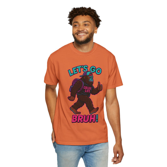 BIG FOOT 80's COLLEGE  TEES Unisex Garment-Dyed T-shirt