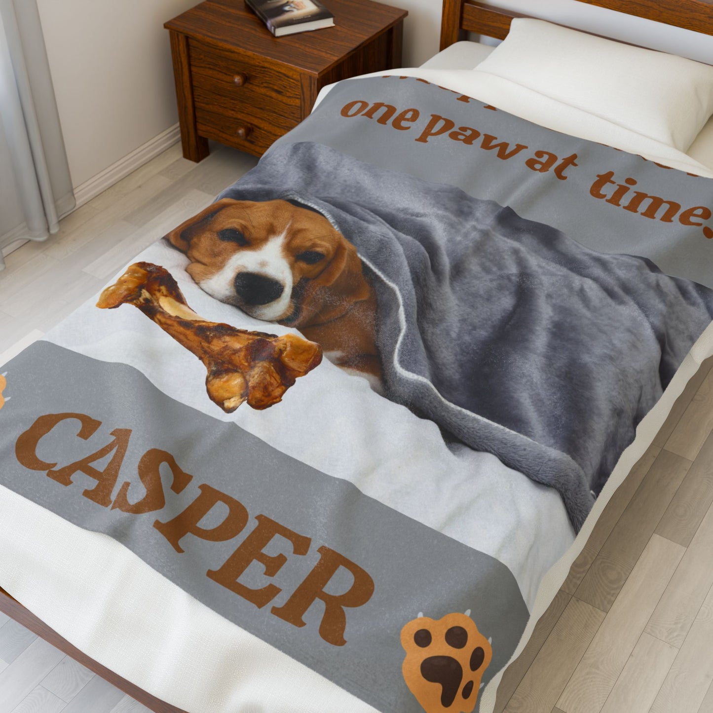 MY DOGGIE BLANKET Velveteen Plush Blanket (Placeholder Do Not Publish)