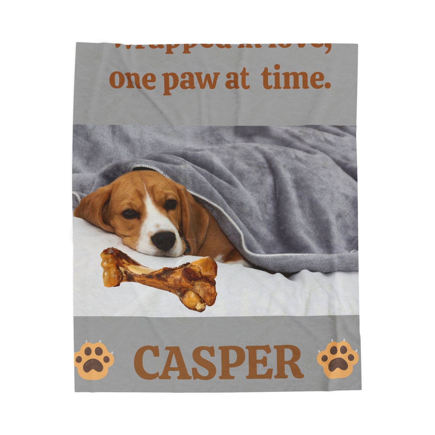 MY DOGGIE BLANKET Velveteen Plush Blanket (Placeholder Do Not Publish)